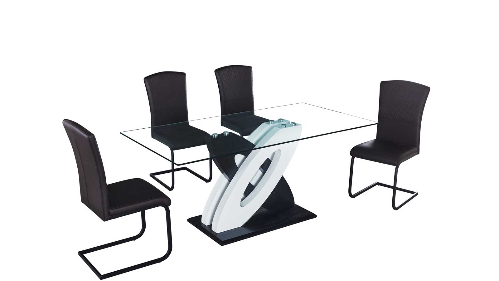 Image of dining set 5pcs - dt-755 y-827.
