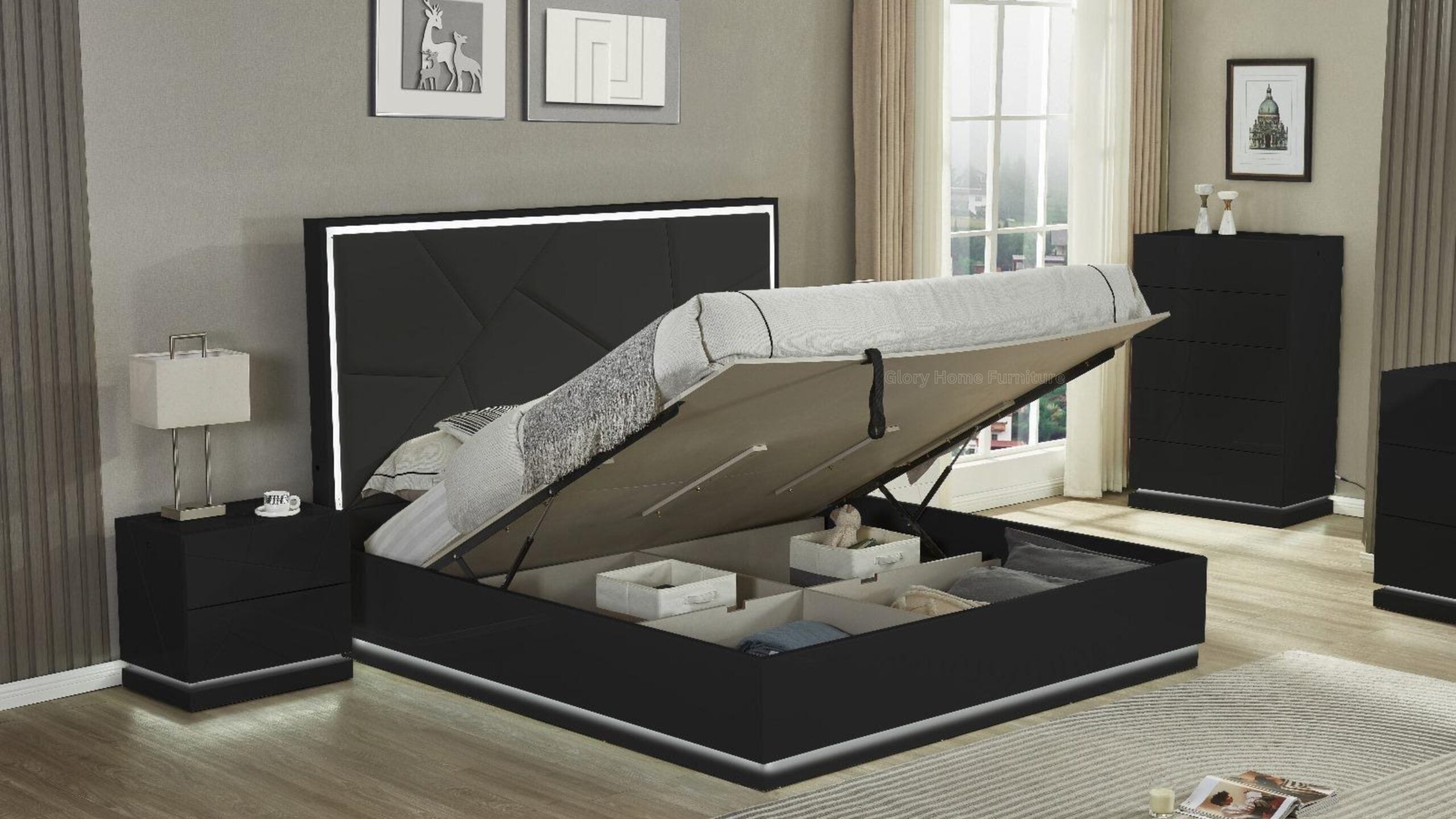 Richmond – Lift-top Bedroom Set