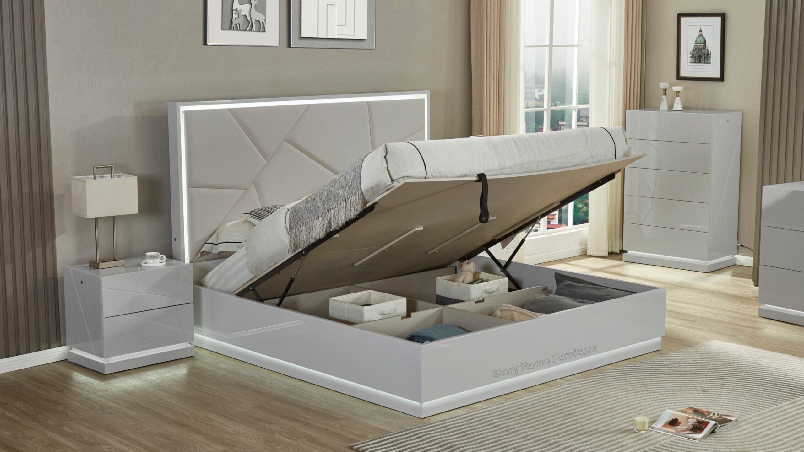 Richmond – Lift-top Bedroom Set