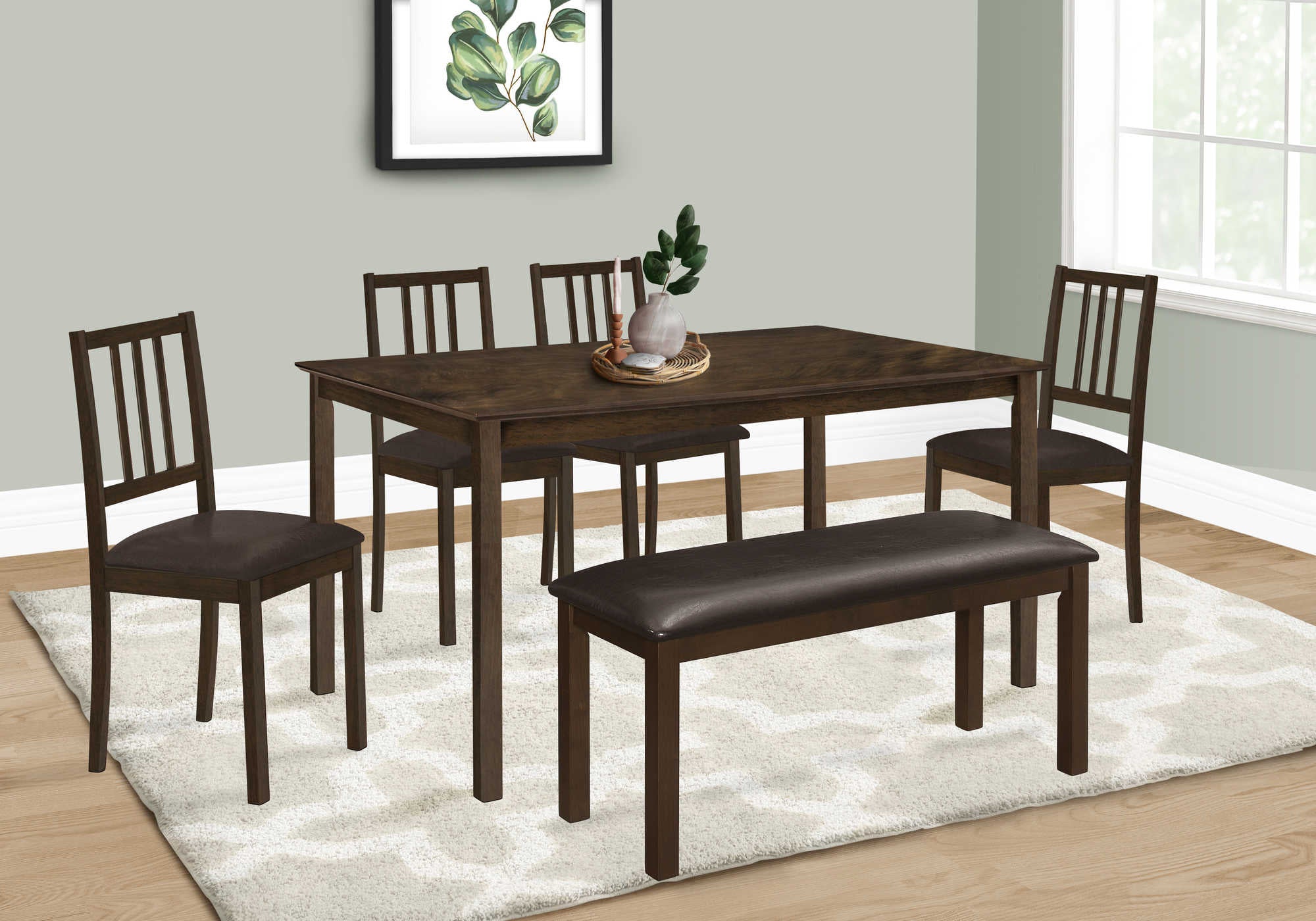 Image of dining table - 36"x 60" / espresso   i 1302.