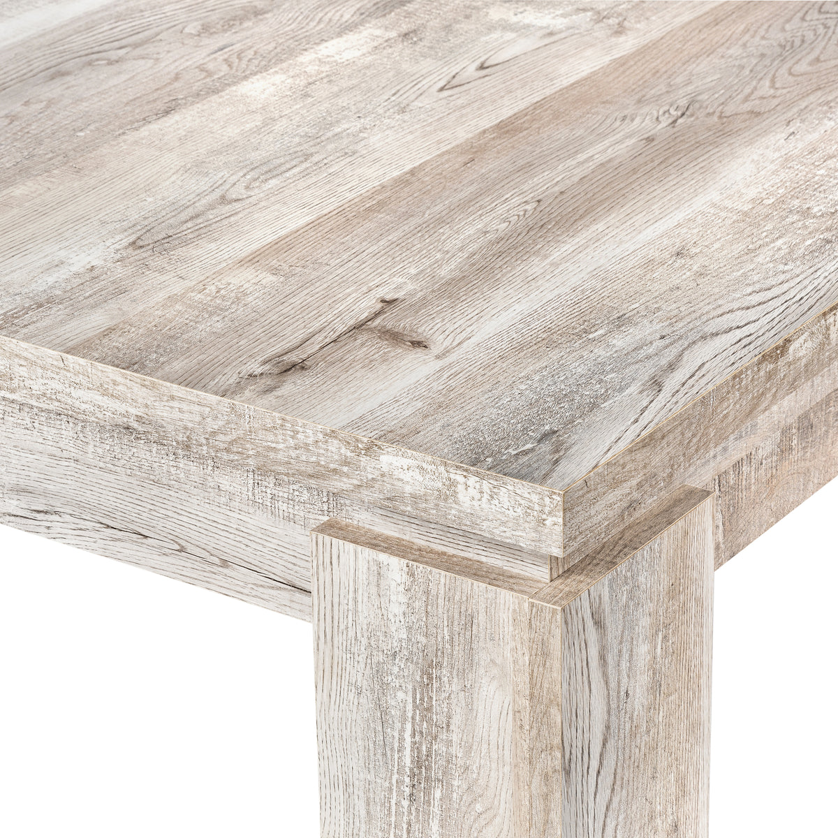 TABLE A MANGER - 36"X 60 / FAUX BOIS TAUPE – I 1088