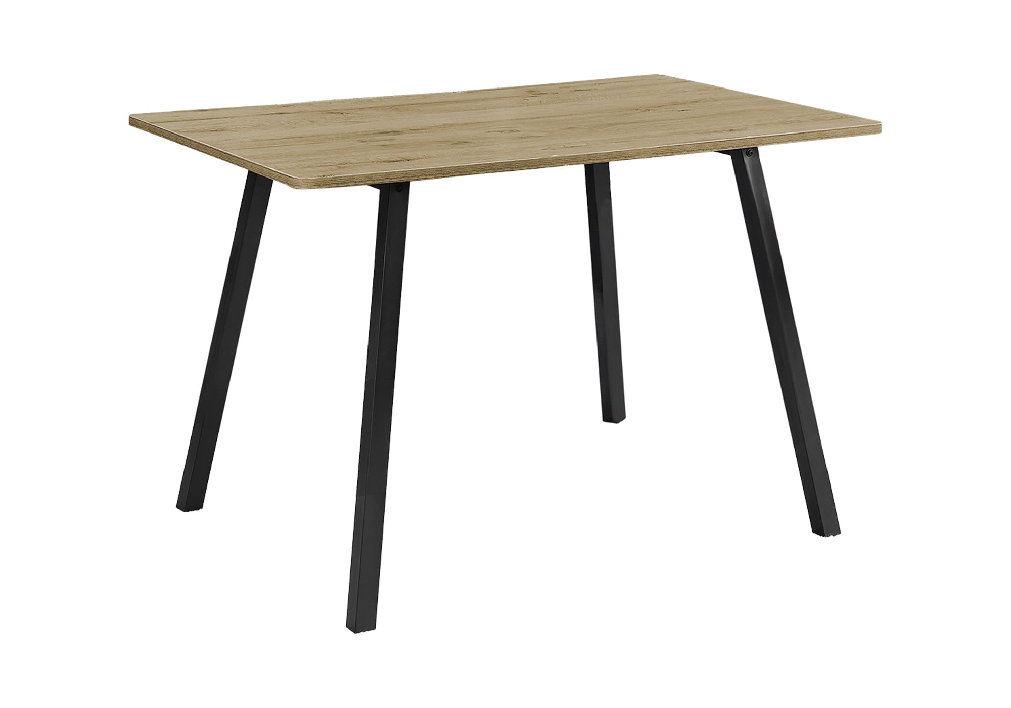 TABLE A MANGER - 30"X 48" / TAUPE FONCE / METAL NOIR – I 1141