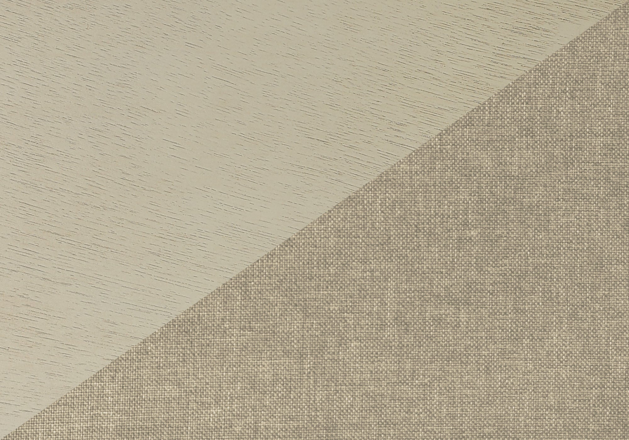 CHAISE - 2PCS - 38"H / REMBOURREE TISSU BEIGE – I 1336
