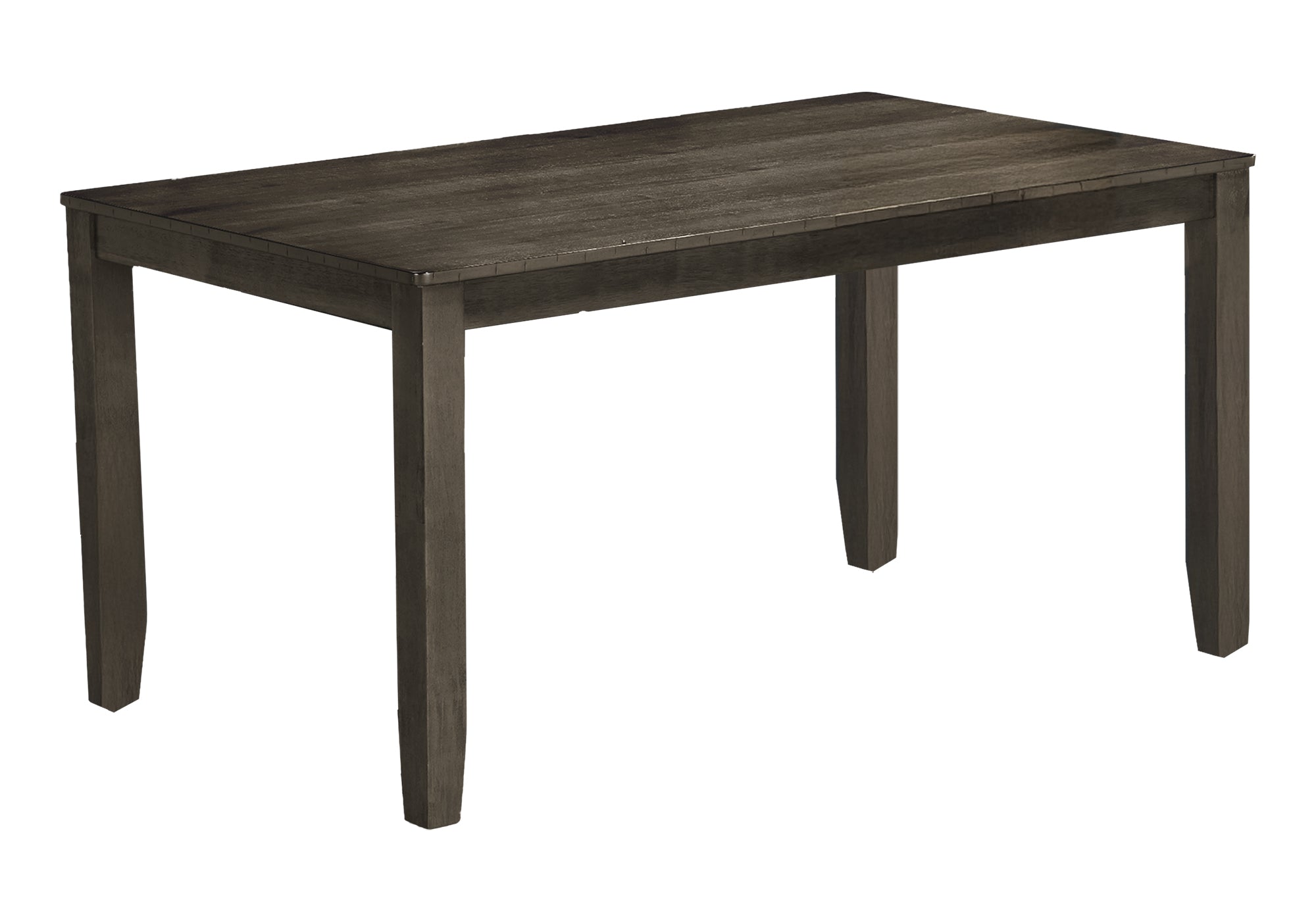 TABLE A MANGER - 36"X 60" BOIS PLAQUE ANTIQUE GRIS – I 1346