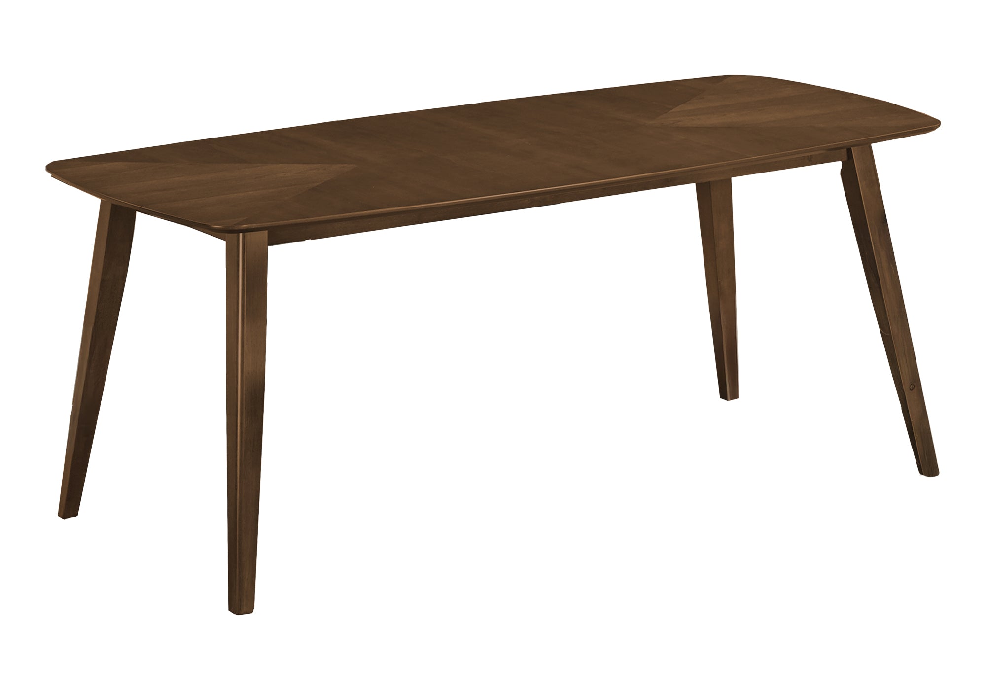 TABLE A MANGER - 36"X 72" / BOIS PLAQUE NOYER BRUN – I 1364