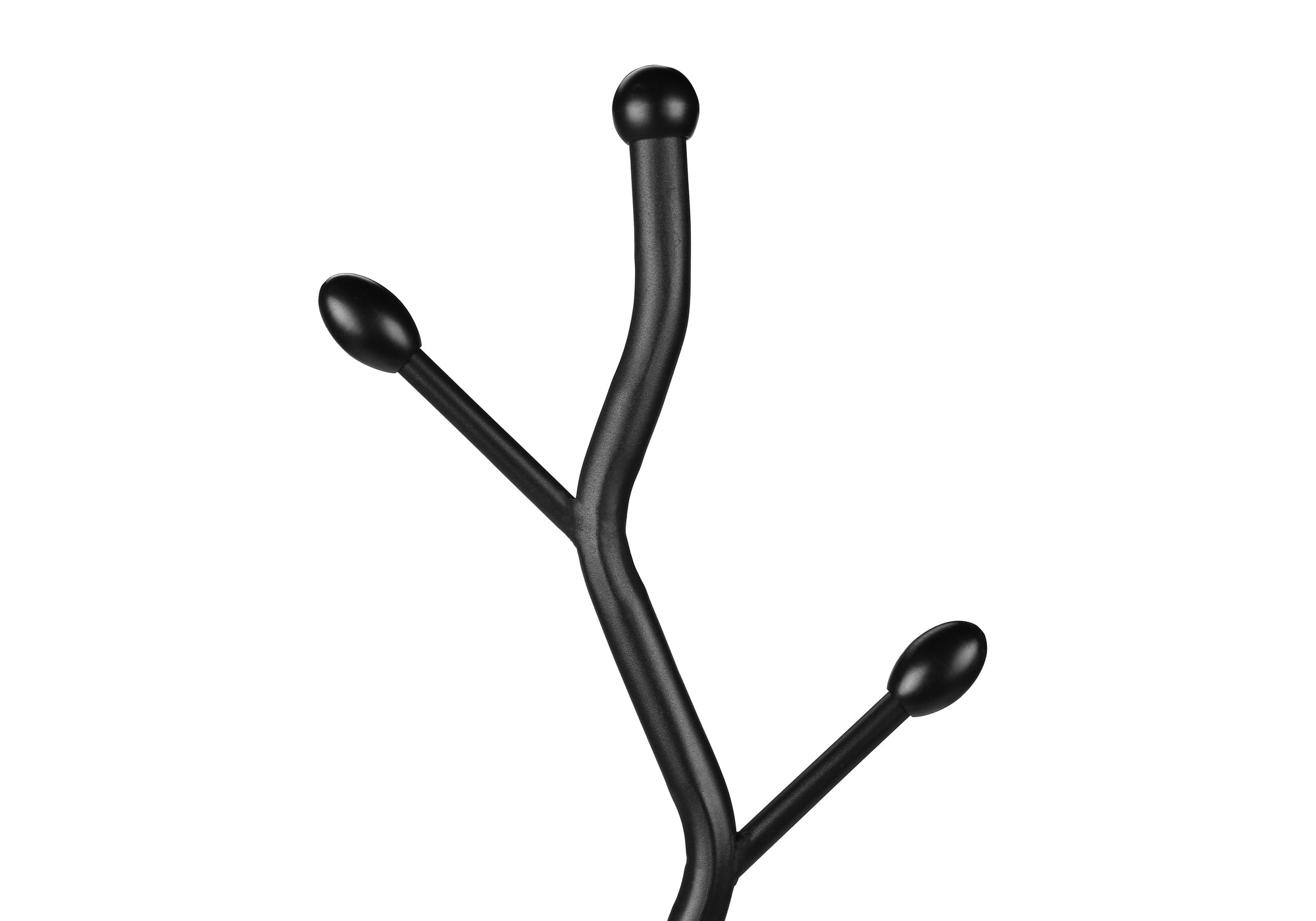 PATERE - 72"H / STYLE CONTEMPORAIN METAL NOIR SATINE – I 2020