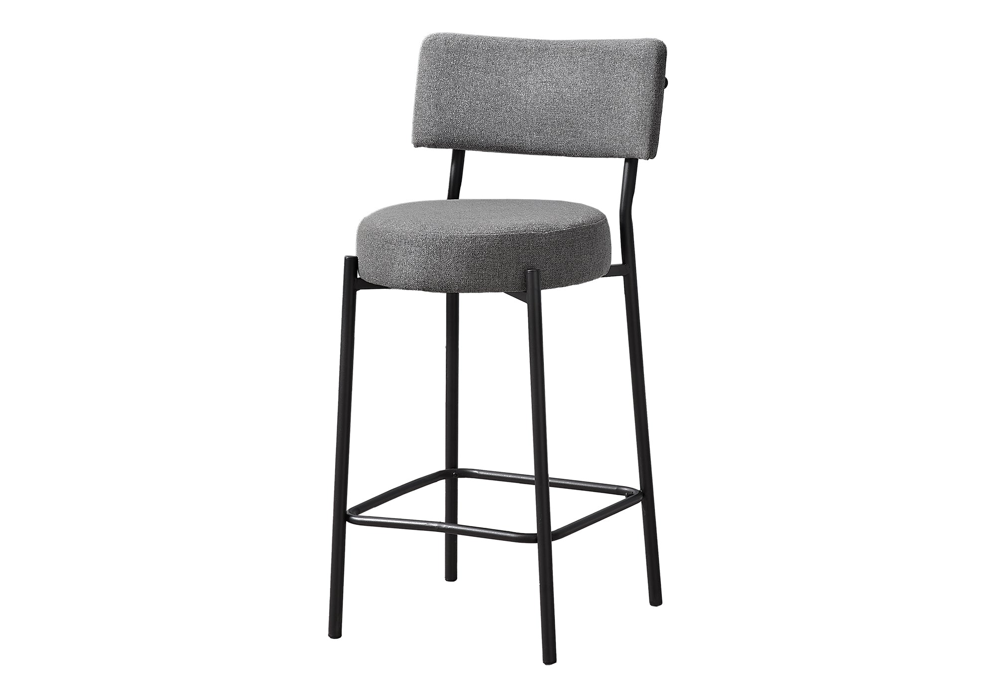 TABOURET DE BAR - 2PCS / 37"H / NOIR / HAUTEUR COMPTOIR – I 2246