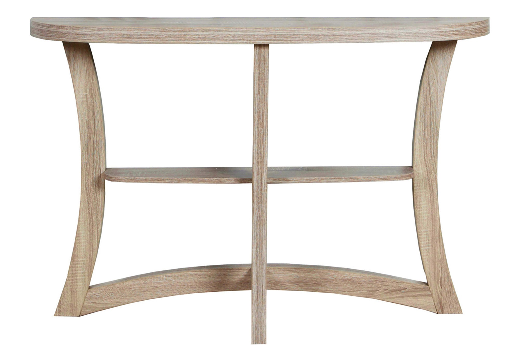 TABLE D'APPOINT - 47"L / CONSOLE D'ENTREE TAUPE FONCE – I 2416.