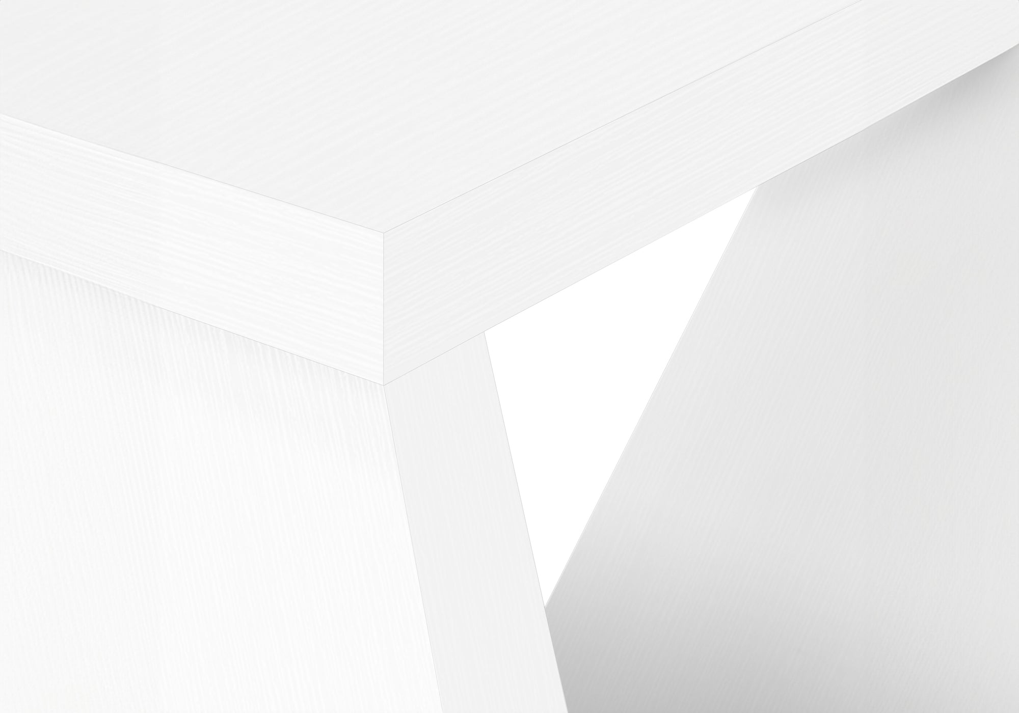 TABLE D'APPOINT - 48"L / CONSOLE D'ENTREE BLANC – I 2429.