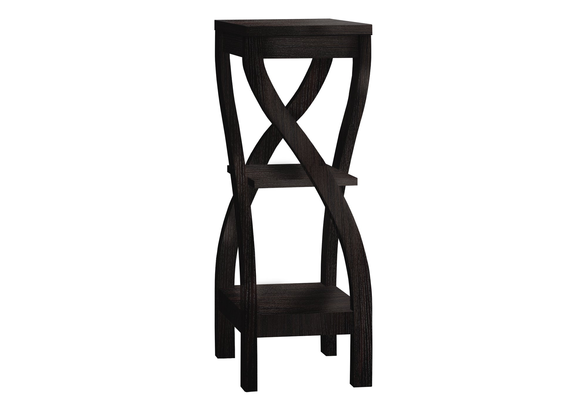 TABLE DE CHEVET - 32"H / ESPRESSO – I 2478.