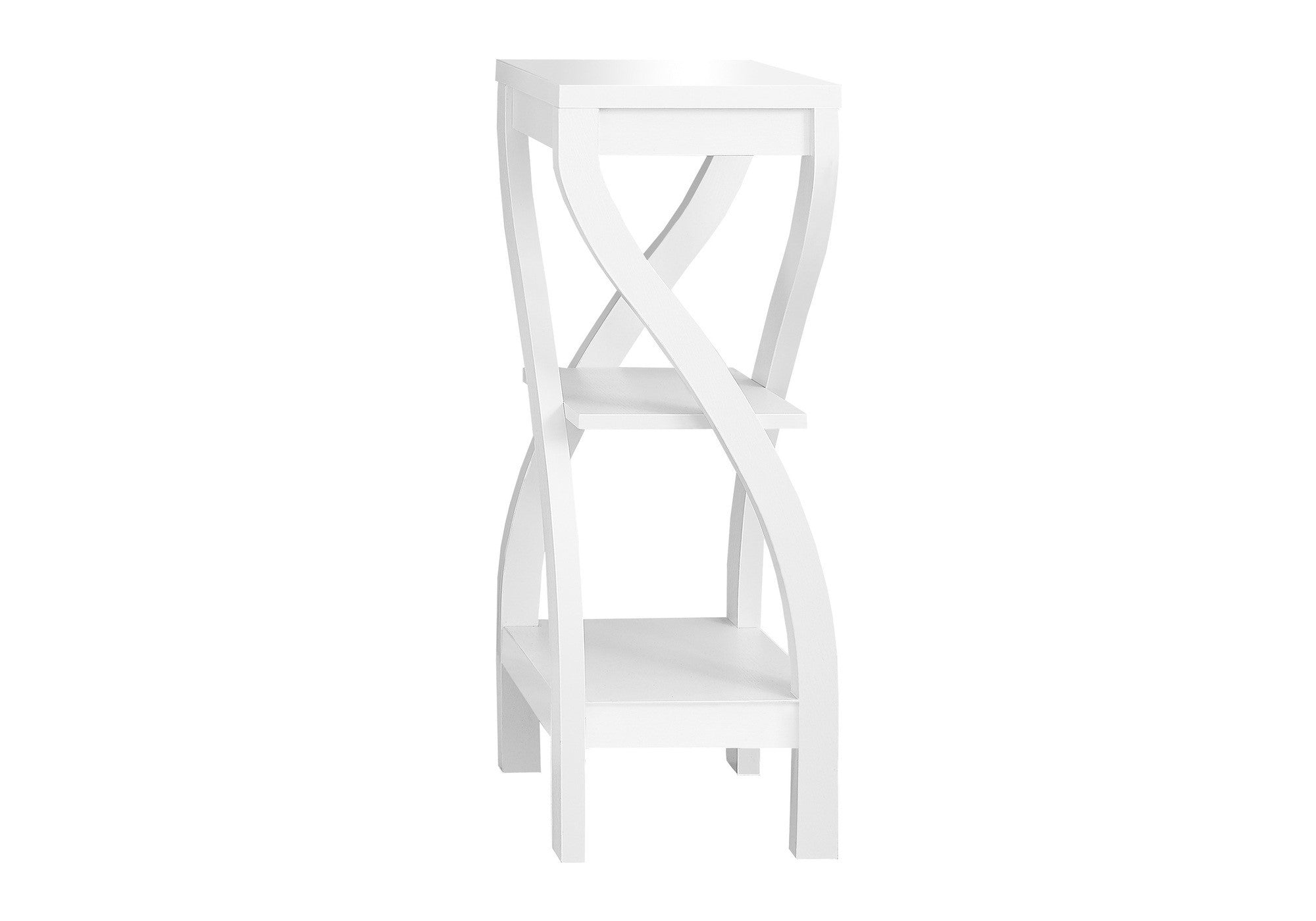 TABLE DE CHEVET - 32"H / BLANCHE – I 2479.