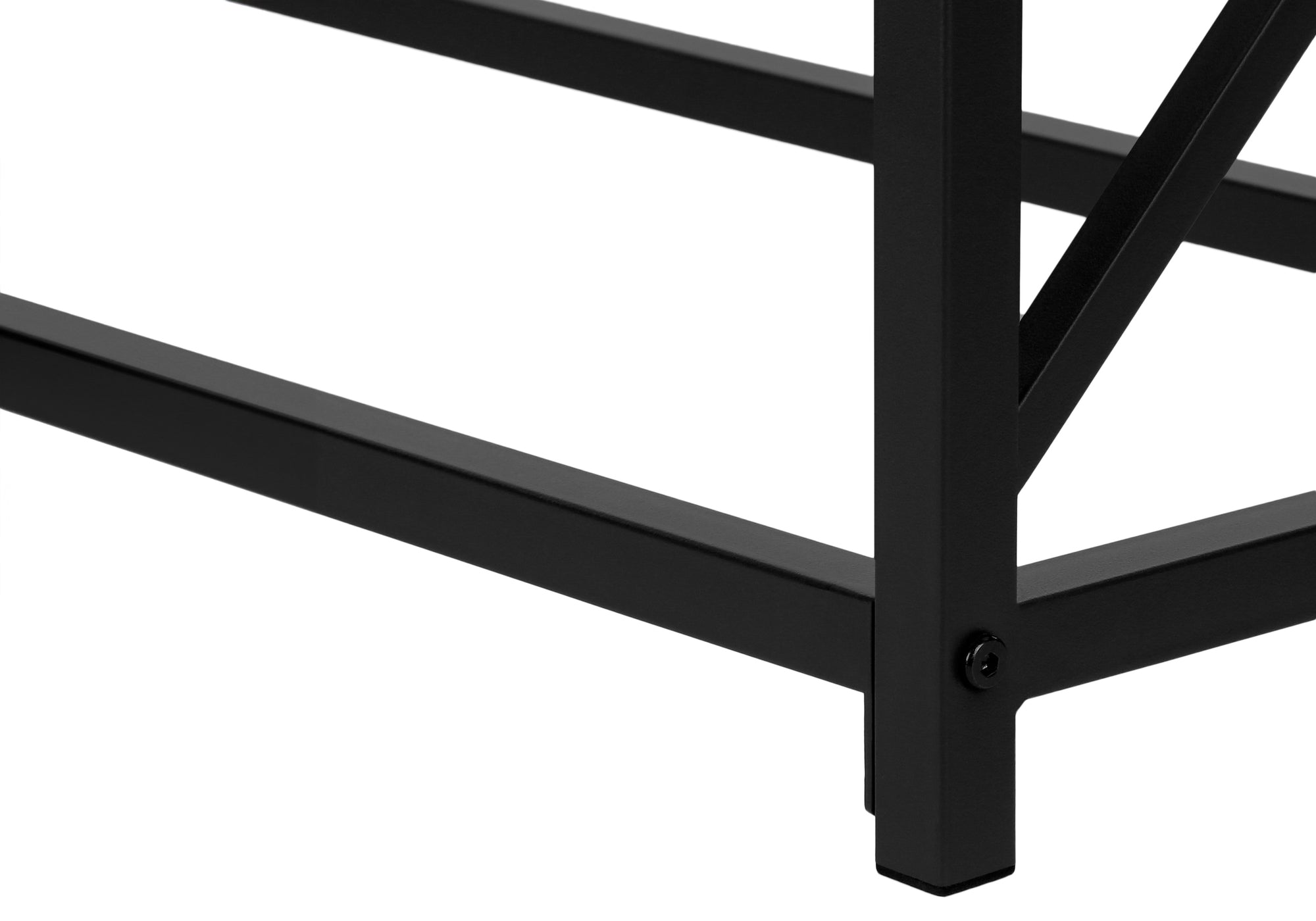 TABLE D'APPOINT - 44"L / CONSOLE D'ENTREE ESPRESSO / NOIR – I 3534.