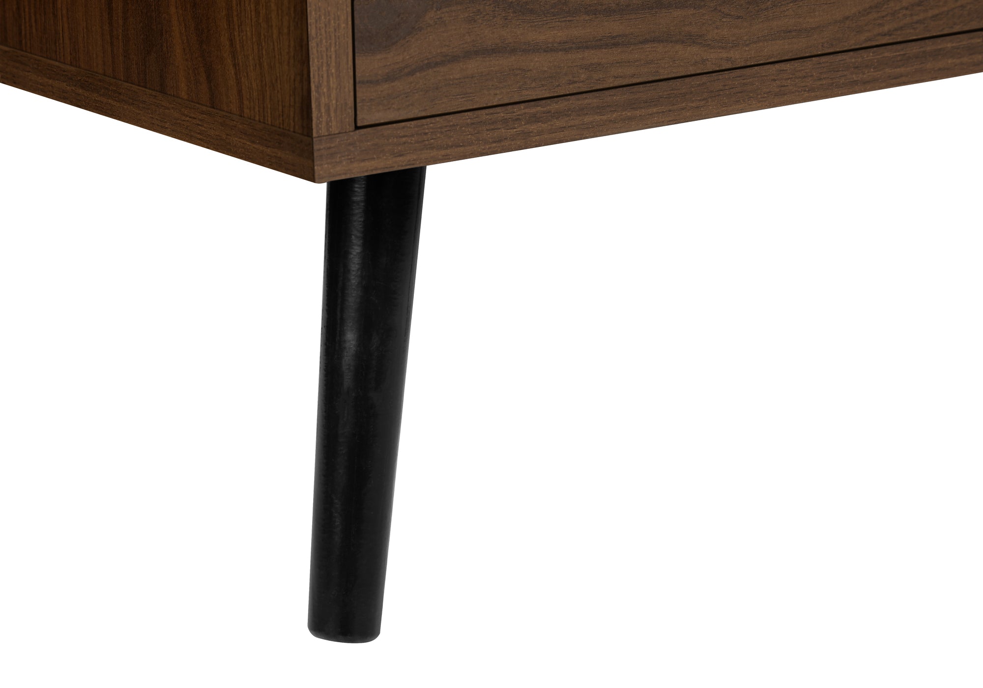 TABLE D'APPOINT - 24"H / NOYER AVEC 2 TIROIRS – I 3607