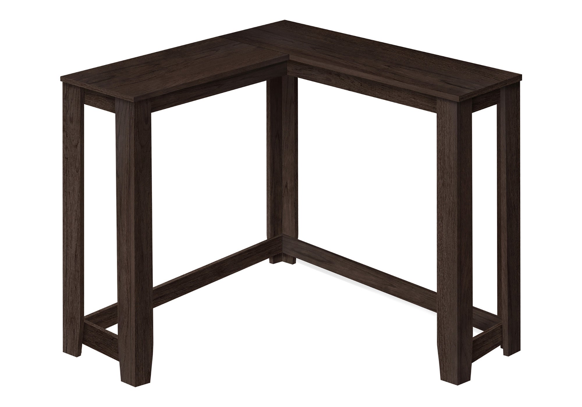 TABLE D'APPOINT - 48"L / CONSOLE DE COIN ESPRESSO – I 3660.