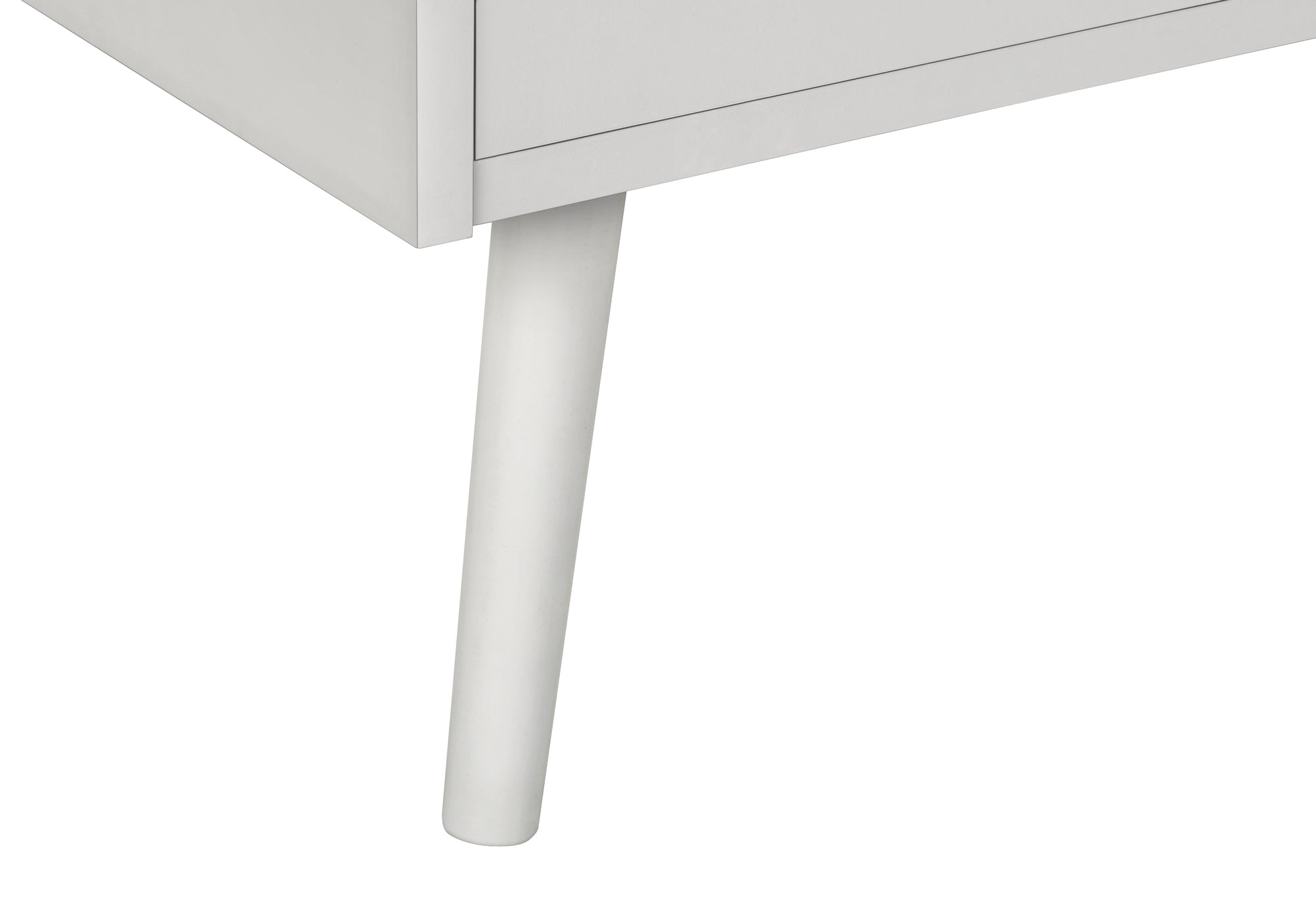 TABLE D'APPOINT - 24"H / BLANC AVEC 1 TIROIR – I 3666