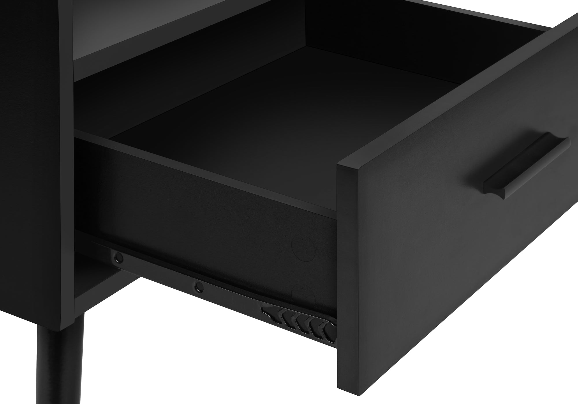 TABLE D'APPOINT - 24"H / NOIR AVEC 1 TIROIR – I 3667