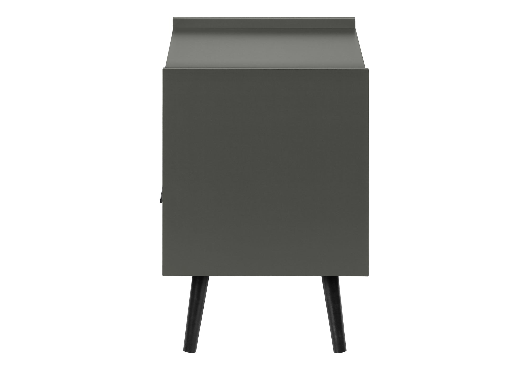 TABLE D'APPOINT - 24"H / GRIS AVEC 1 TIROIR – I 3668