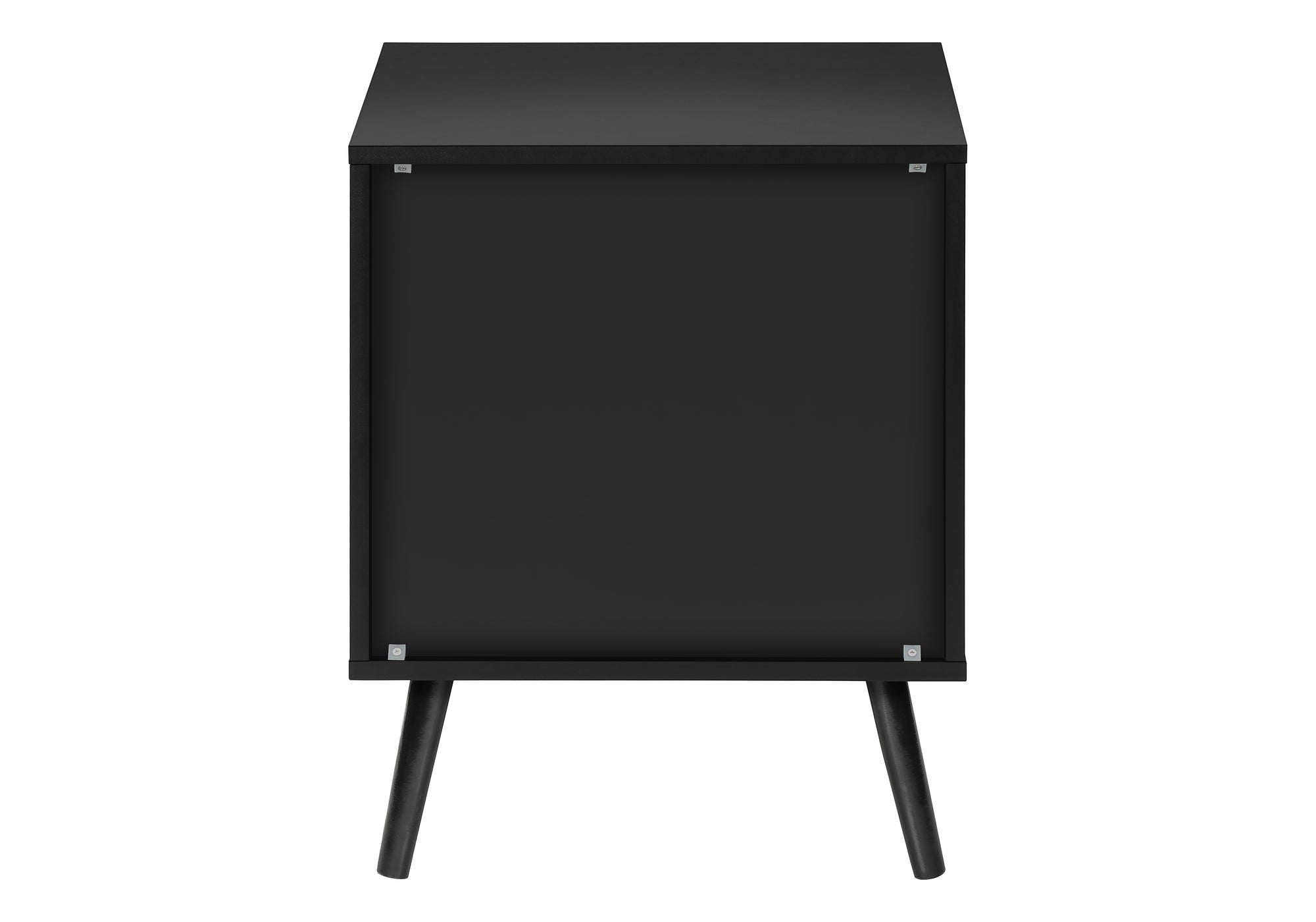TABLE D'APPOINT - 24"H / NOIR AVEC 2 TIROIRS – I 3689