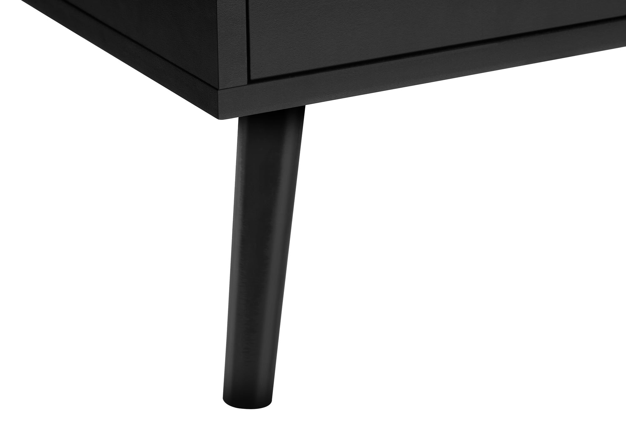 TABLE D'APPOINT - 24"H / NOIR AVEC 2 TIROIRS – I 3689
