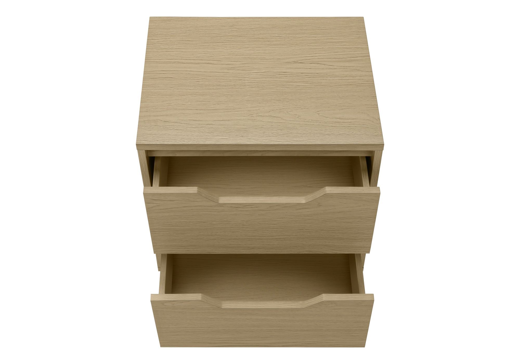 TABLE D'APPOINT - 24"H / NATUREL AVEC 2 TIROIRS – I 3692