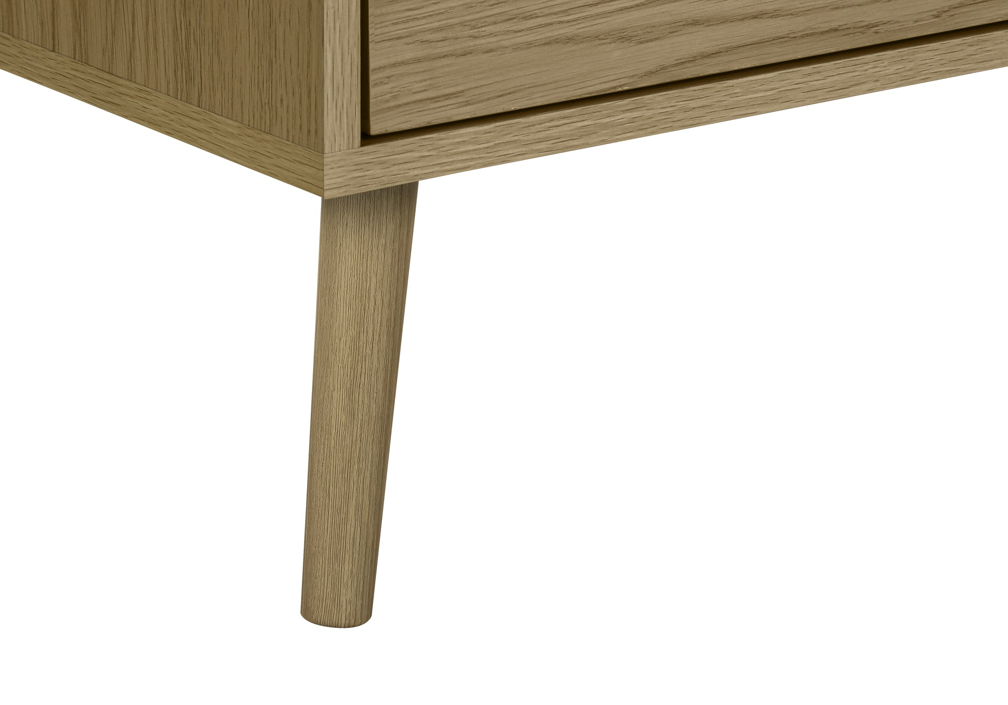 TABLE D'APPOINT - 24"H / NATUREL AVEC 2 TIROIRS – I 3692
