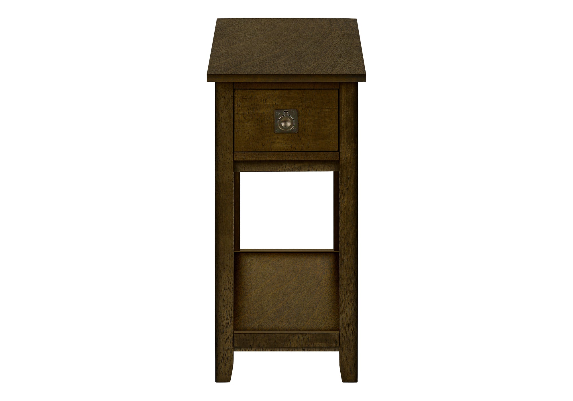 TABLE DE CHEVET - 24"H / BOIS PLAQUE ESPRESSO – I 3953.