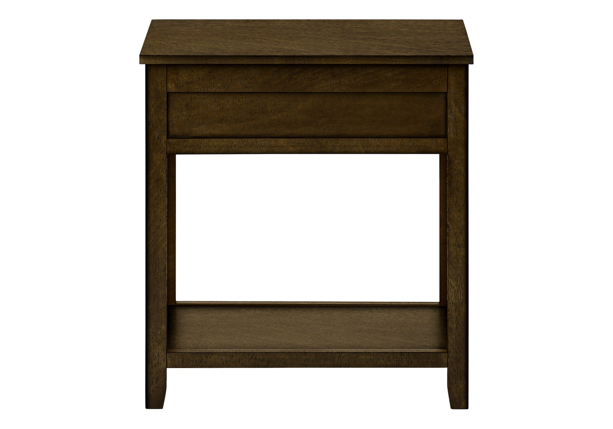 TABLE DE CHEVET - 24"H / BOIS PLAQUE ESPRESSO – I 3953.