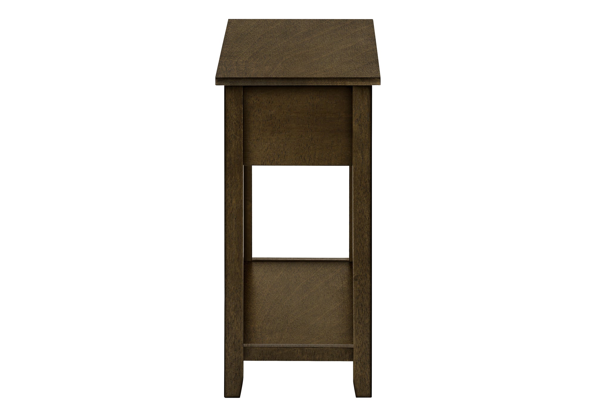 TABLE DE CHEVET - 24"H / BOIS PLAQUE ESPRESSO – I 3953.