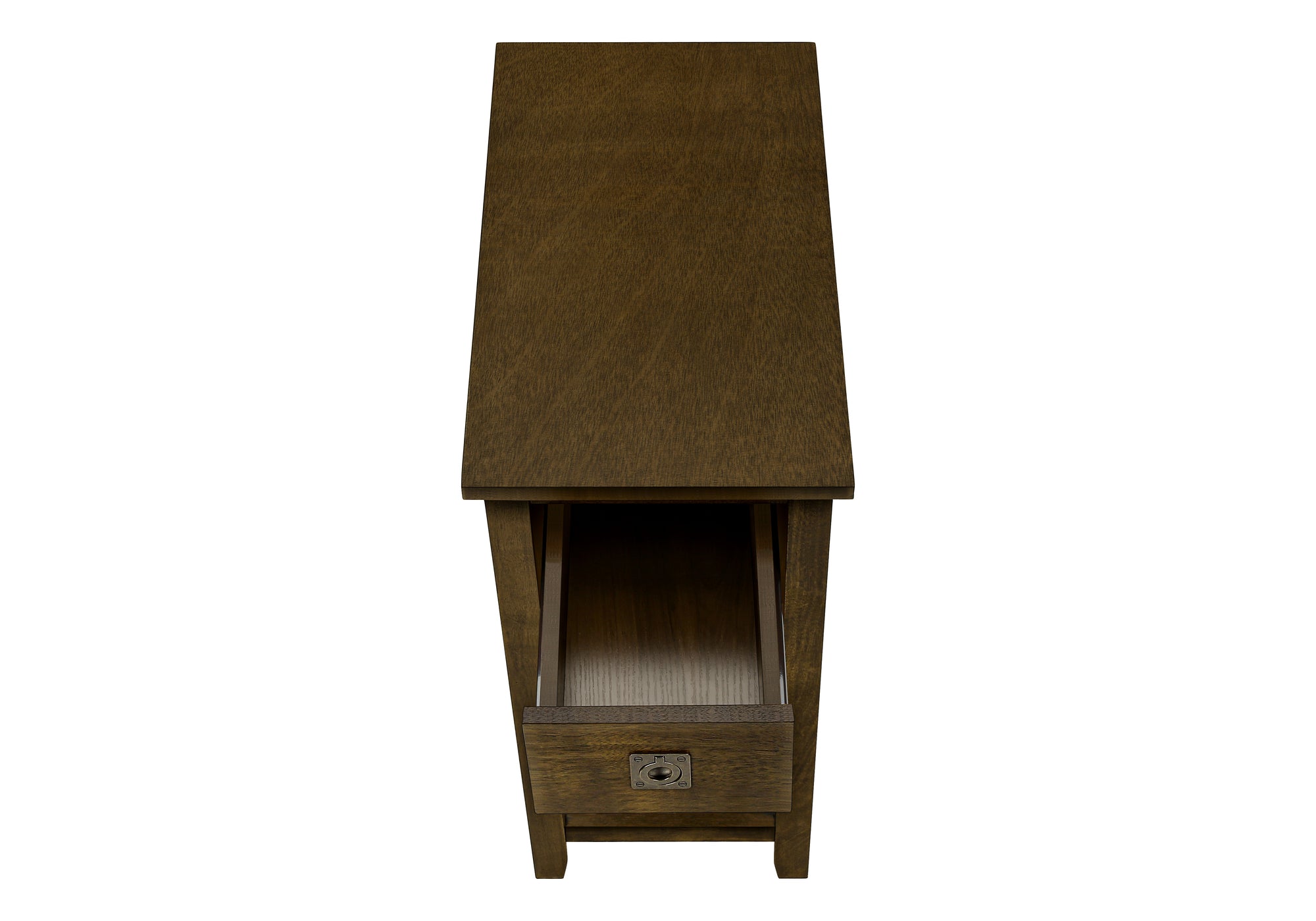 TABLE DE CHEVET - 24"H / BOIS PLAQUE ESPRESSO – I 3953.