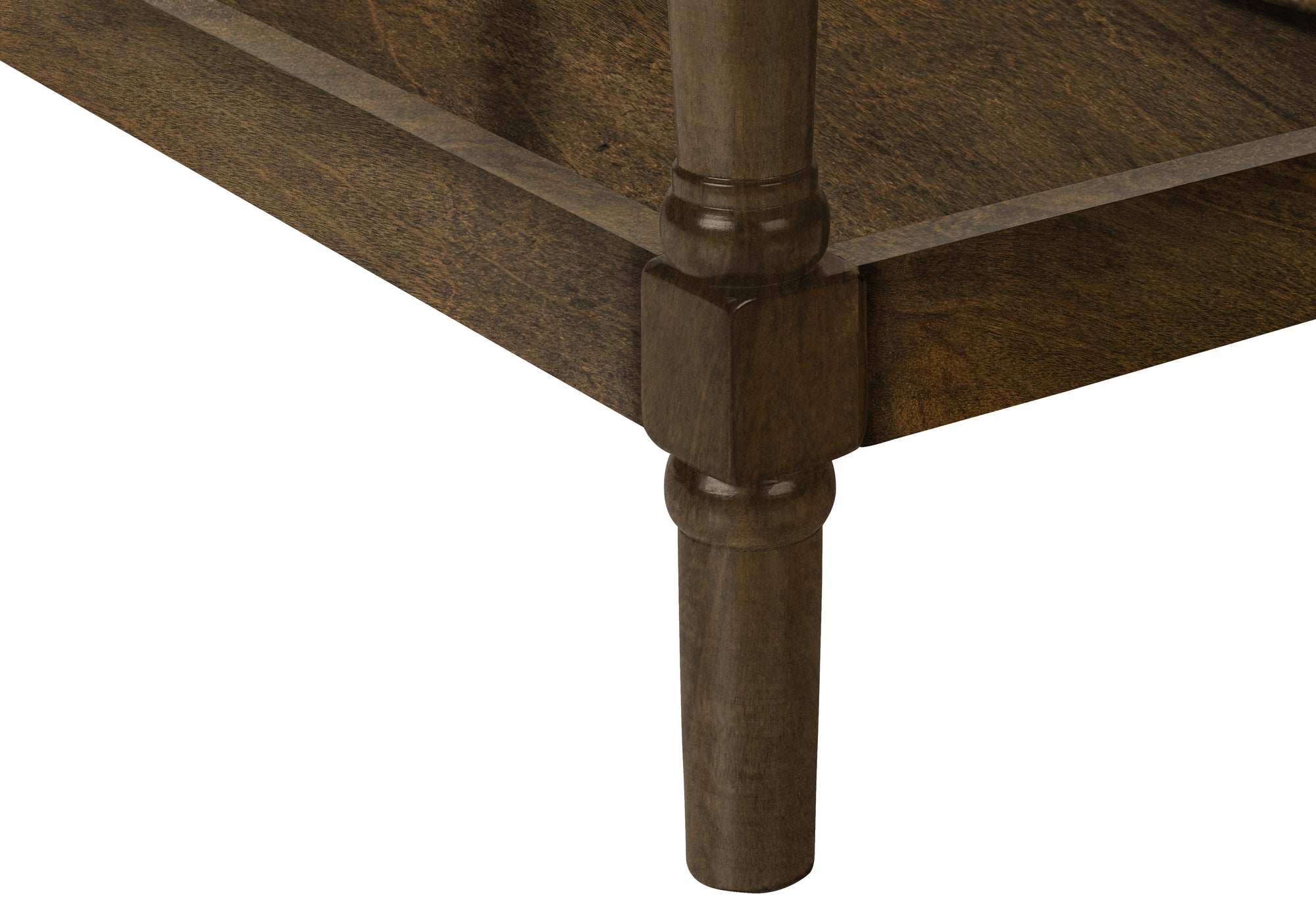 TABLE DE CHEVET - 24"H / BOIS PLAQUE ESPRESSO – I 3957.