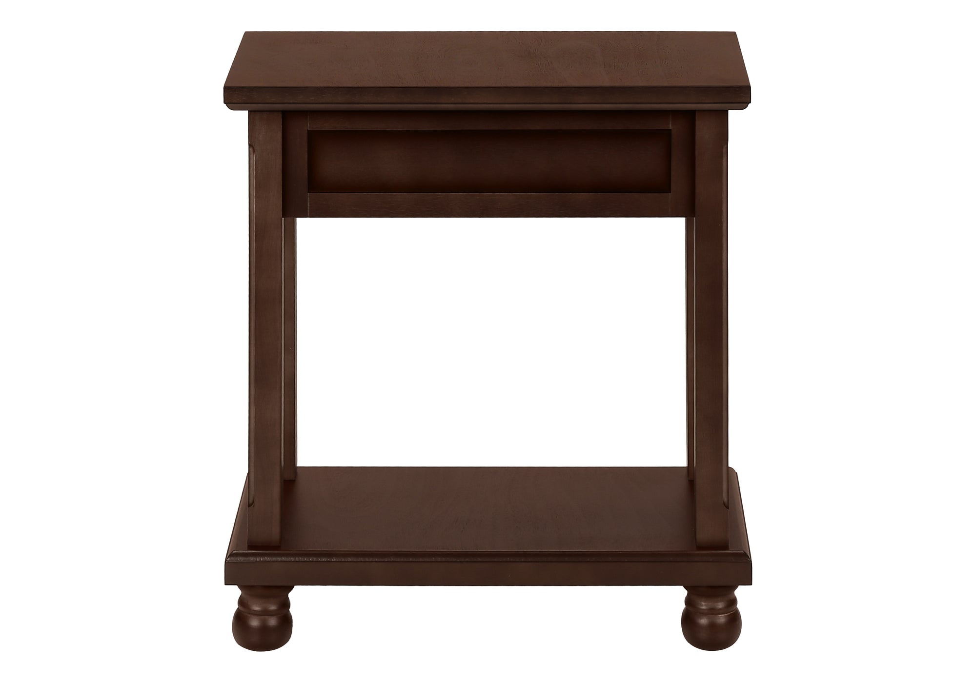 TABLE DE CHEVET - 24"H / BOIS PLAQUE ESPRESSO – I 3967.
