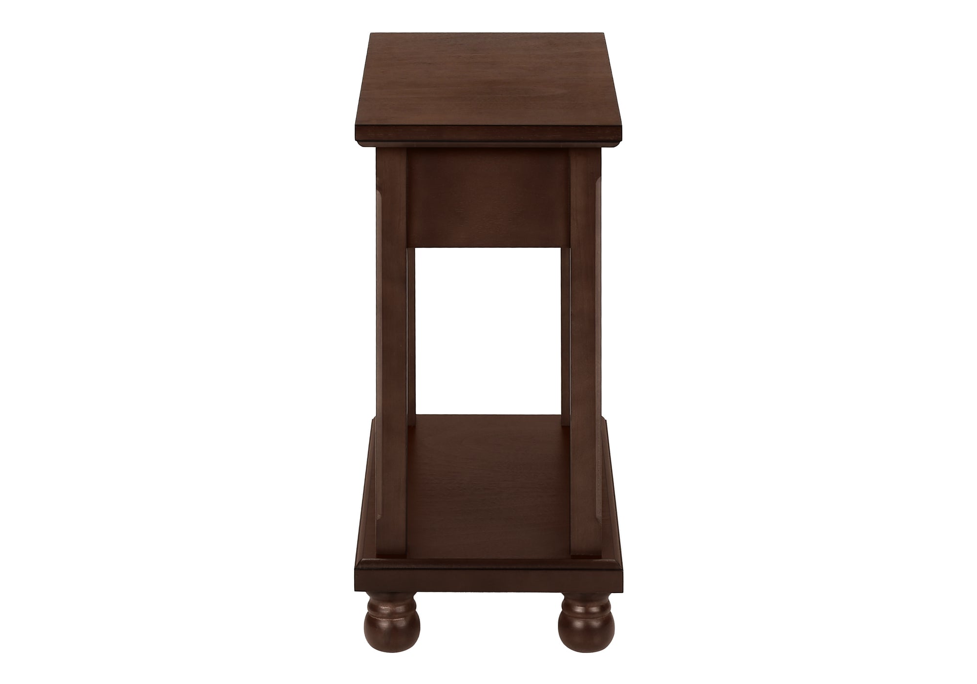 TABLE DE CHEVET - 24"H / BOIS PLAQUE ESPRESSO – I 3967.