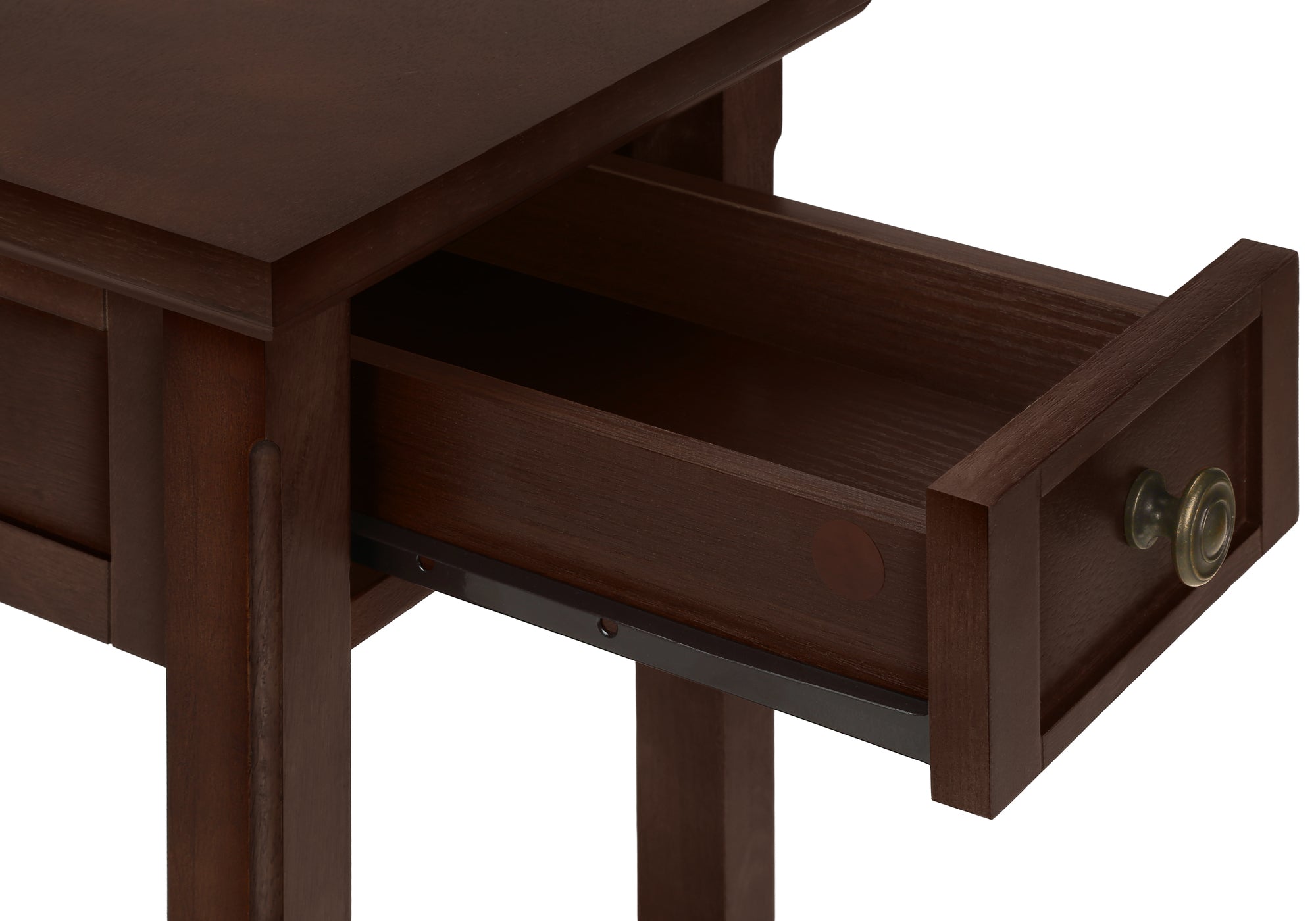 TABLE DE CHEVET - 24"H / BOIS PLAQUE ESPRESSO – I 3967.
