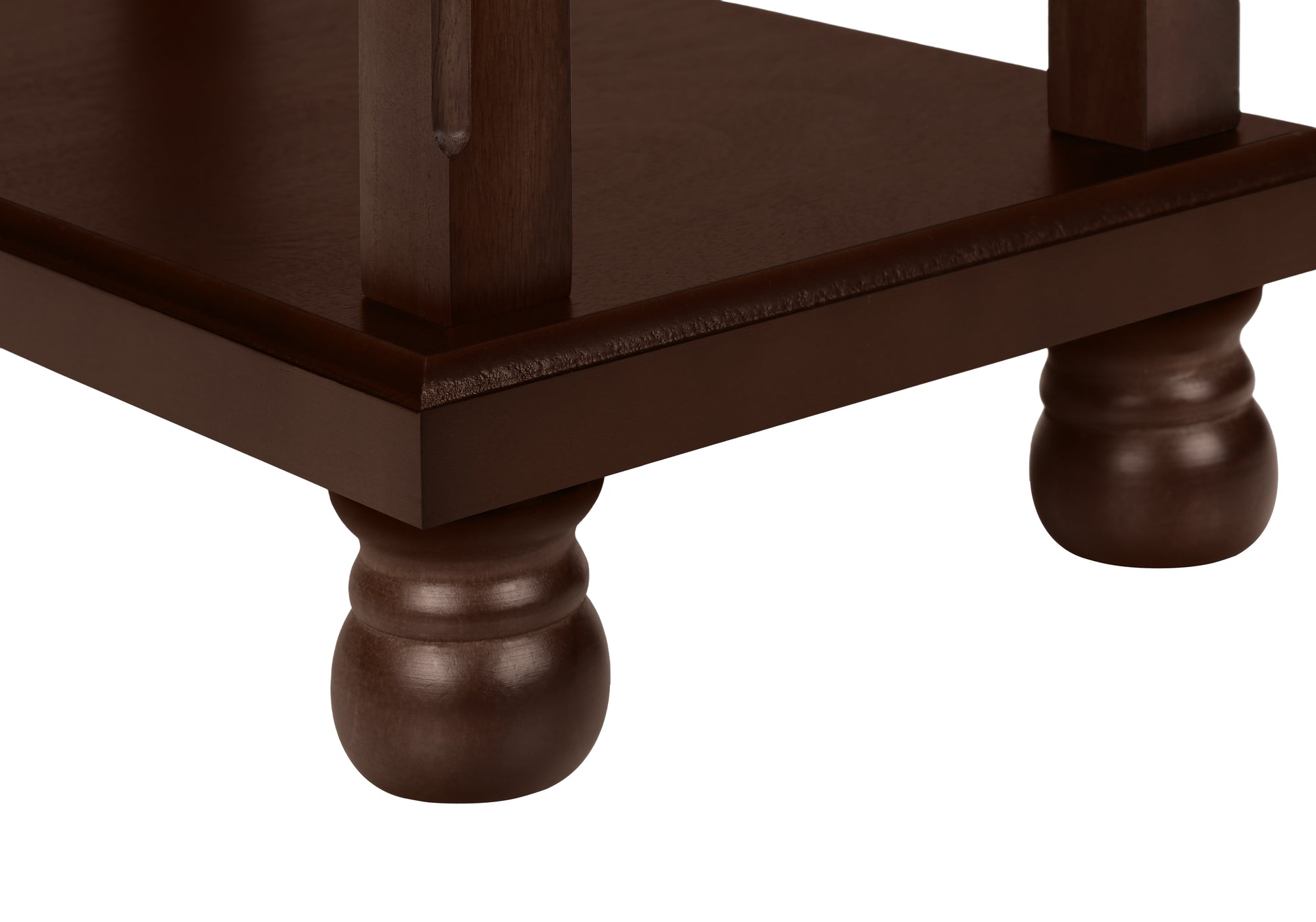 TABLE DE CHEVET - 24"H / BOIS PLAQUE ESPRESSO – I 3967.