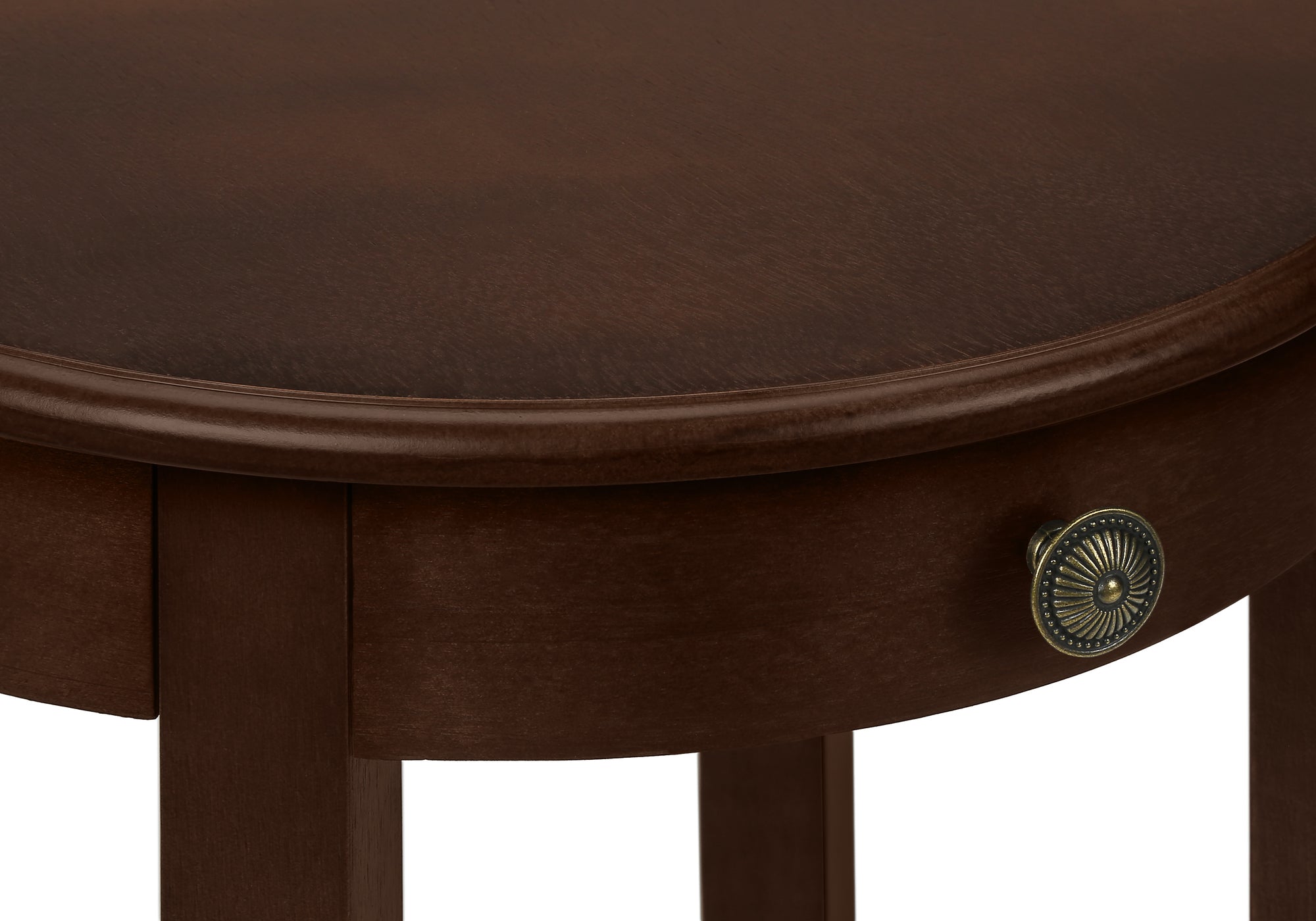 TABLE DE CHEVET - 23"H / BOIS PLAQUE ESPRESSO – I 3975.