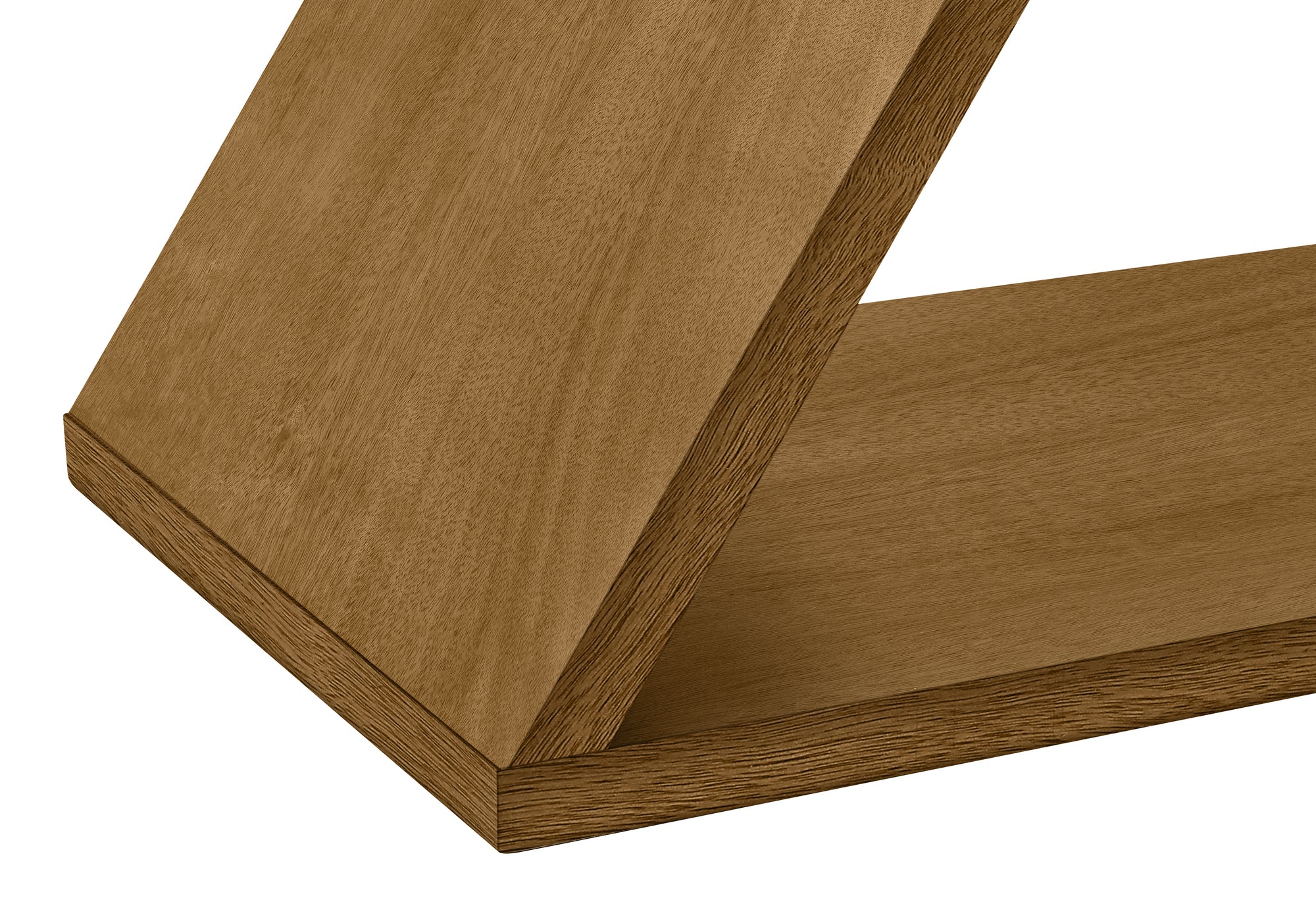 TABLE DE CHEVET - 24"H / BOIS PLAQUE TAUPE FONCE – I 3981.