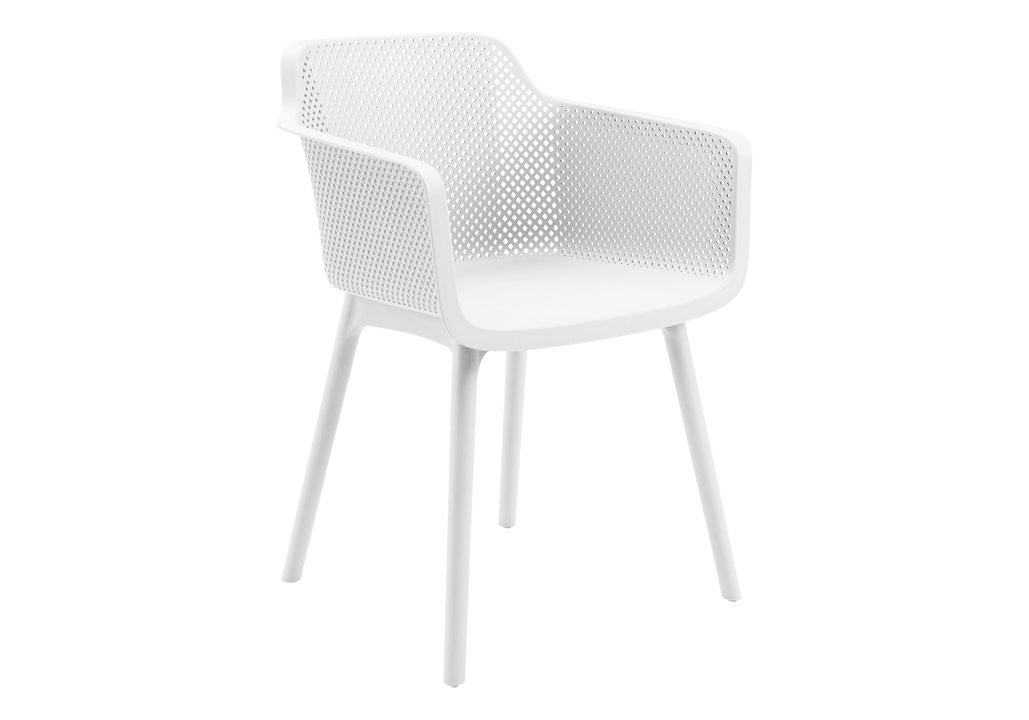 CHAISE D’EXTERIEUR - CHAISE SALLE MANGER BLANCHE / 4PCS – I 4025