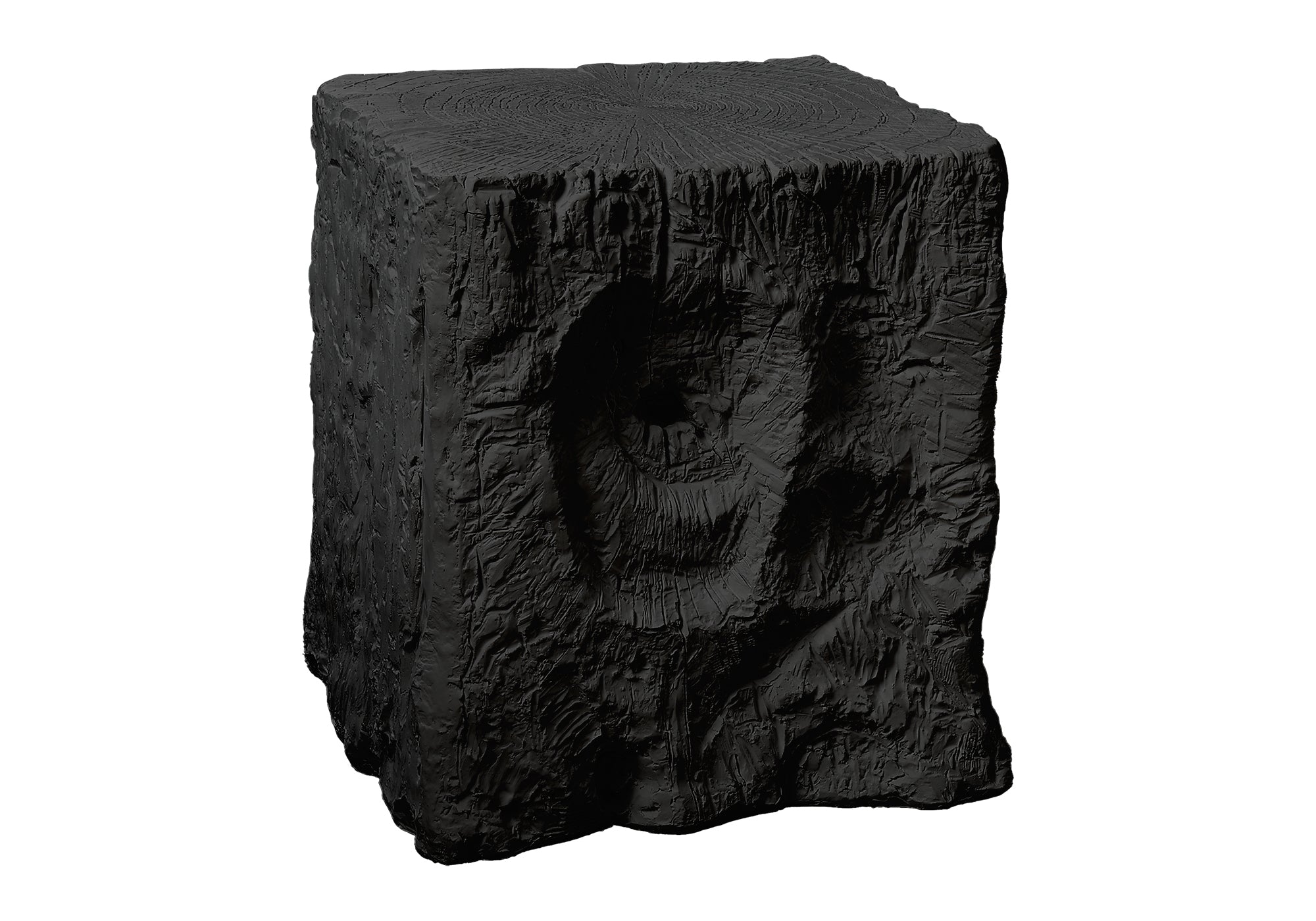 TABLE D'APPOINT - 25"H / INTERIEUR OU EXTERIEUR NOIR – I 4112