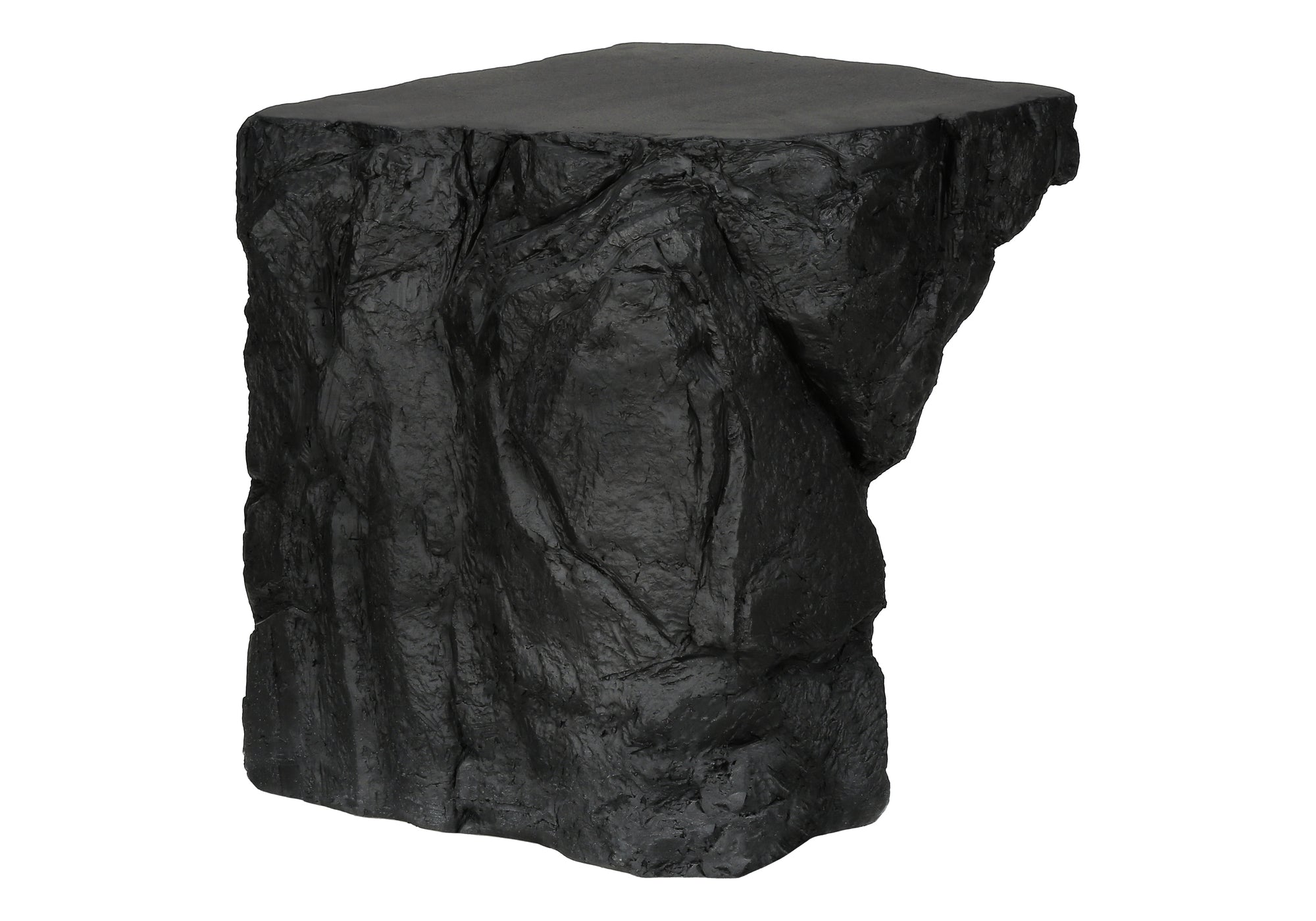 TABLE D'APPOINT - 25"H / INTERIEUR OU EXTERIEUR NOIR – I 4117