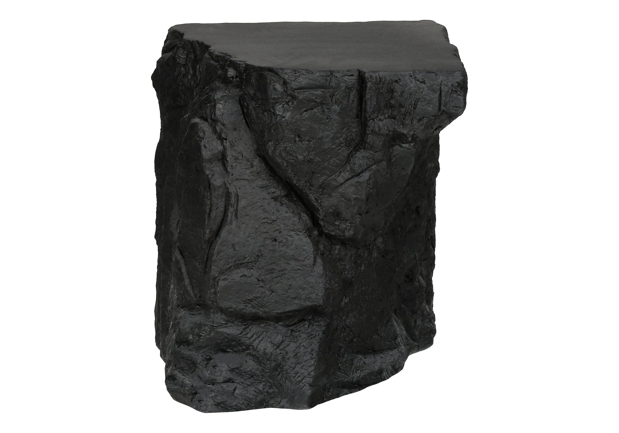 TABLE D'APPOINT - 25"H / INTERIEUR OU EXTERIEUR NOIR – I 4117