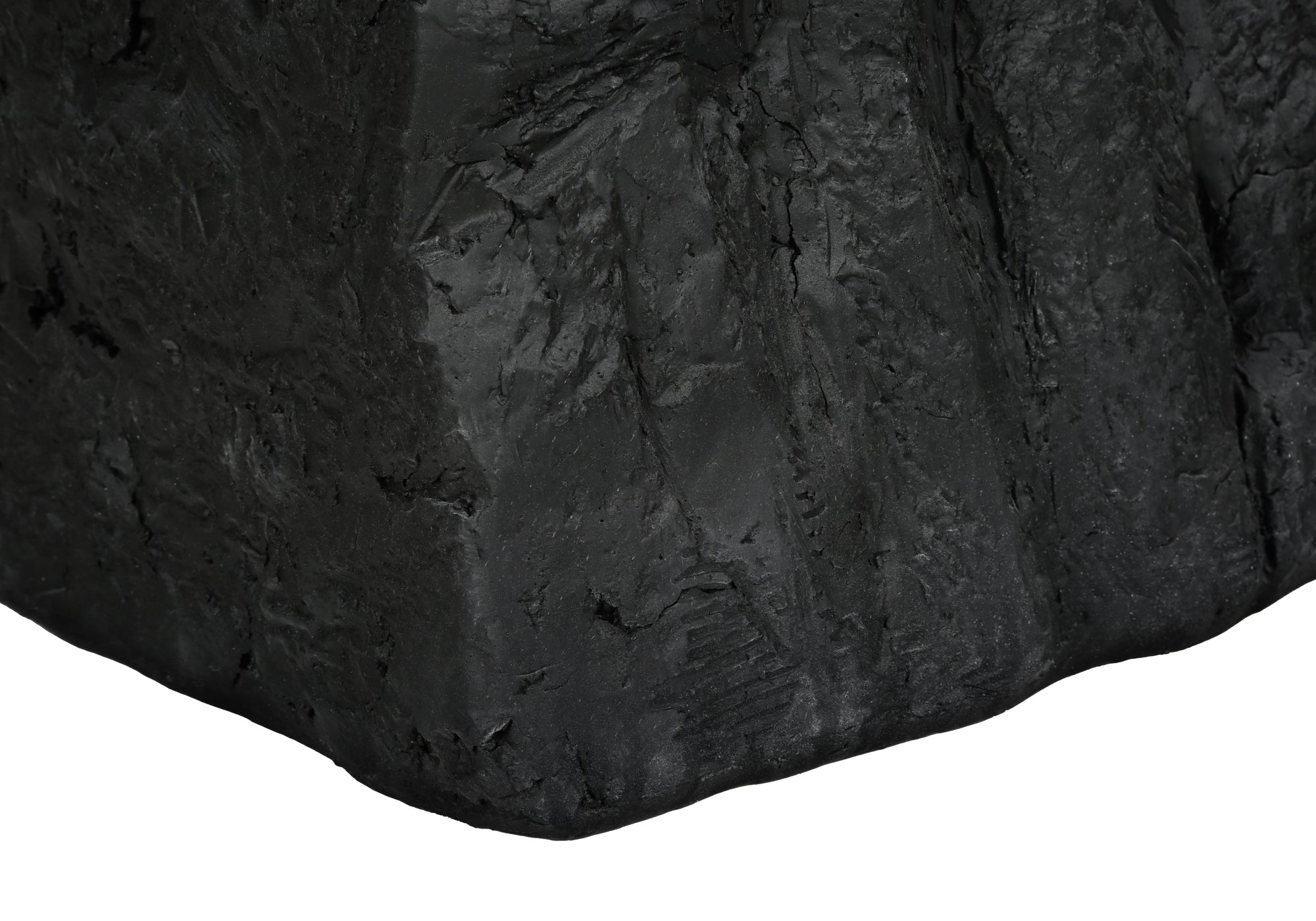 TABLE D'APPOINT - 25"H / INTERIEUR OU EXTERIEUR NOIR – I 4117