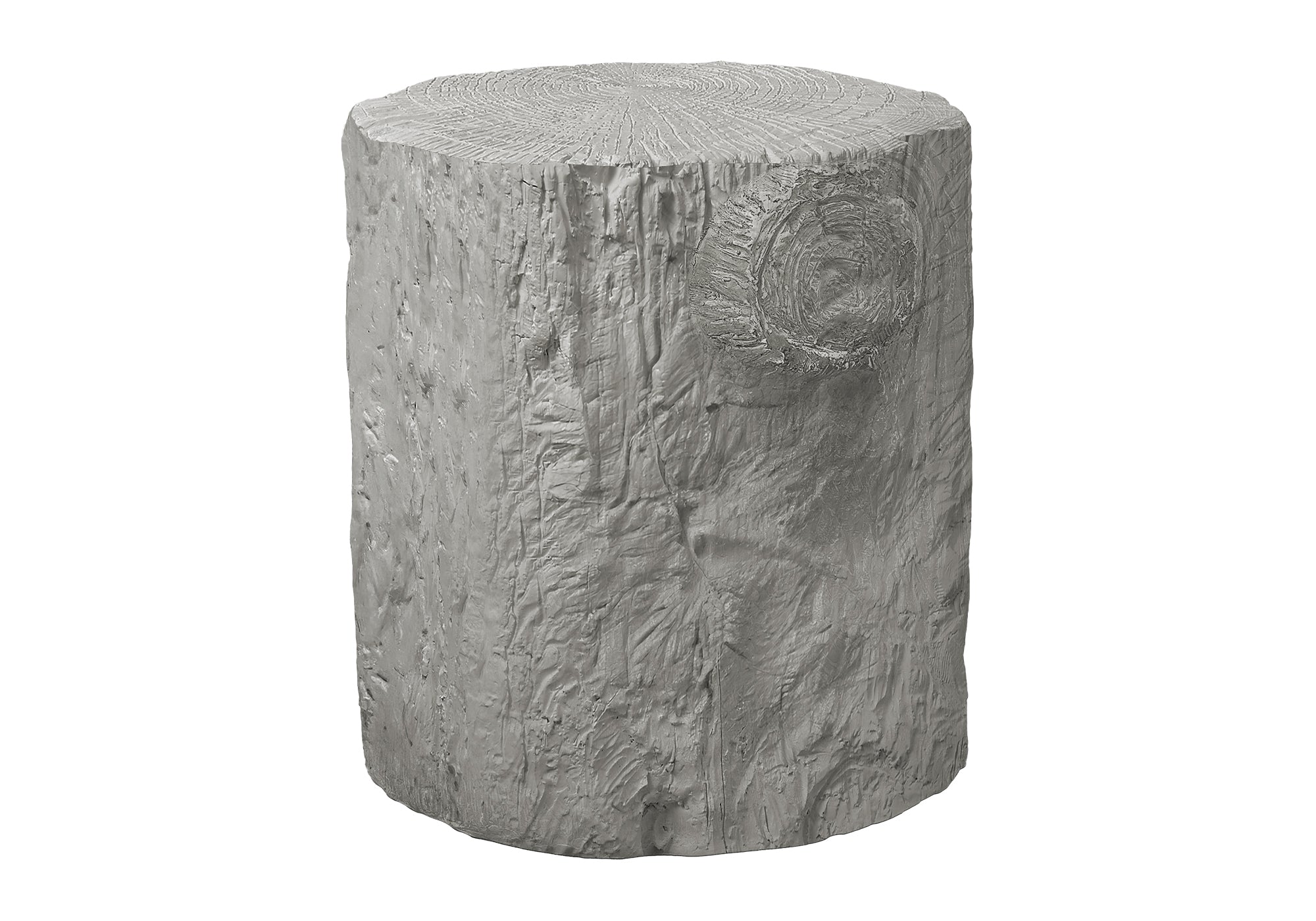 TABLE D'APPOINT - 25"H / INTERIEUR OU EXTERIEUR GRIS – I 4120