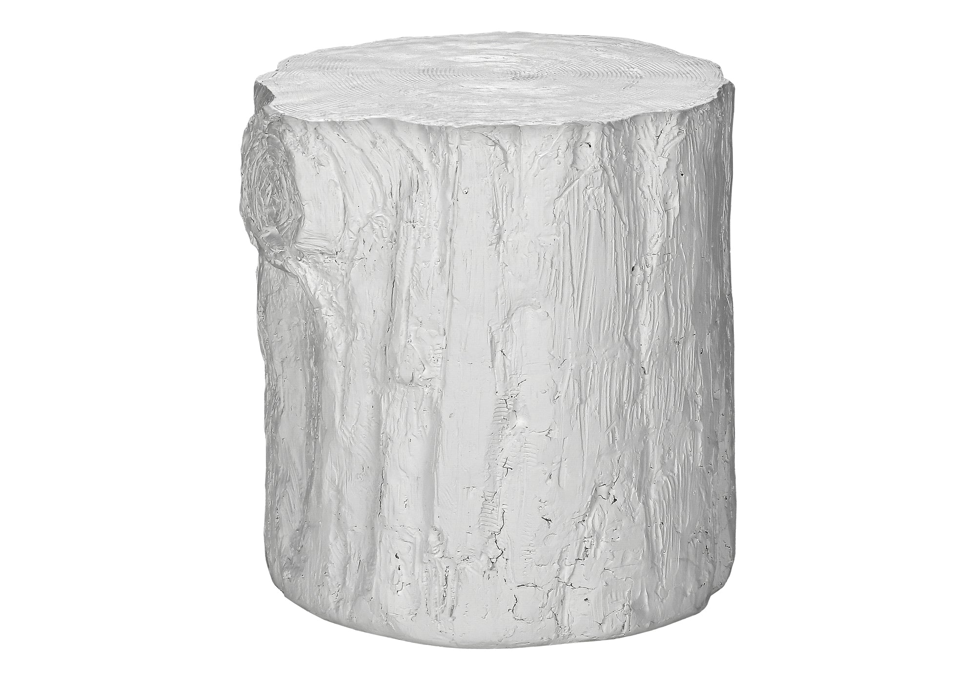 TABLE D'APPOINT - 25"H / INTERIEUR OU EXTERIEUR BLANC – I 4121