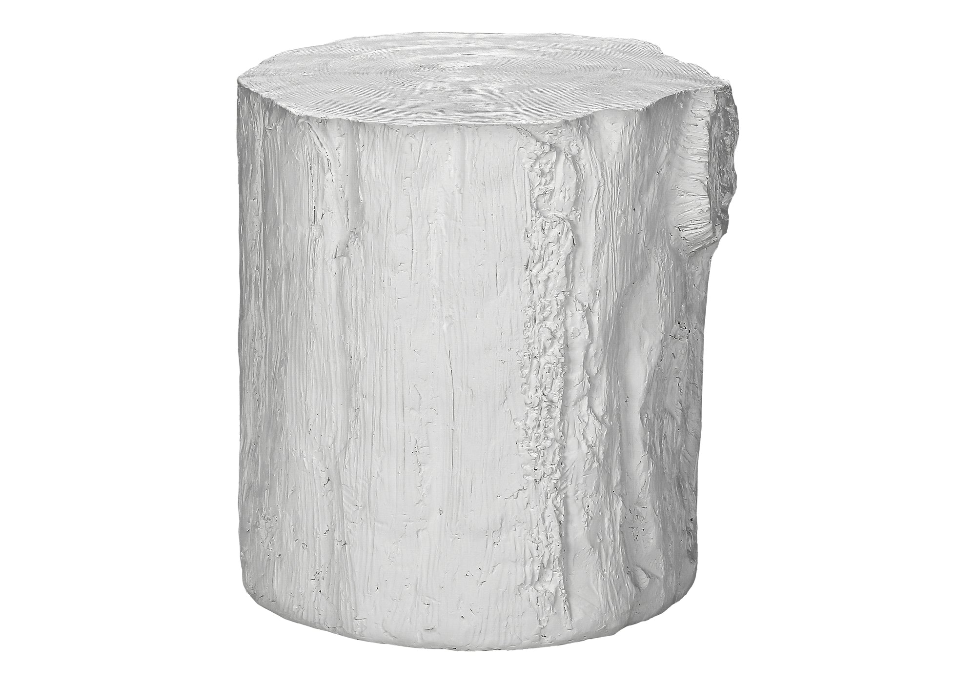 TABLE D'APPOINT - 25"H / INTERIEUR OU EXTERIEUR BLANC – I 4121