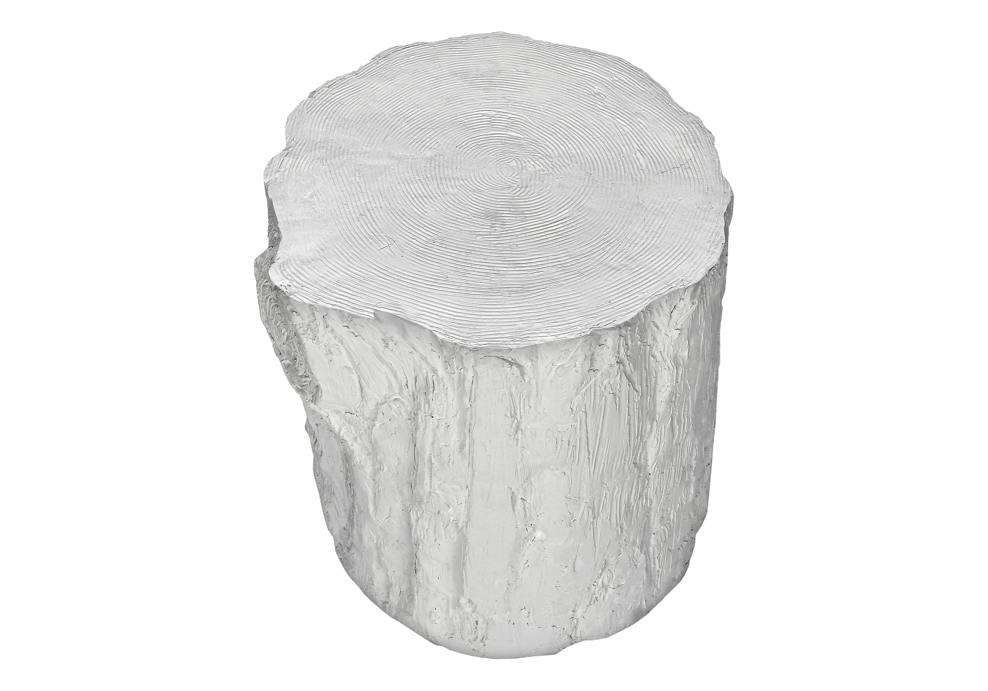 TABLE D'APPOINT - 25"H / INTERIEUR OU EXTERIEUR BLANC – I 4121