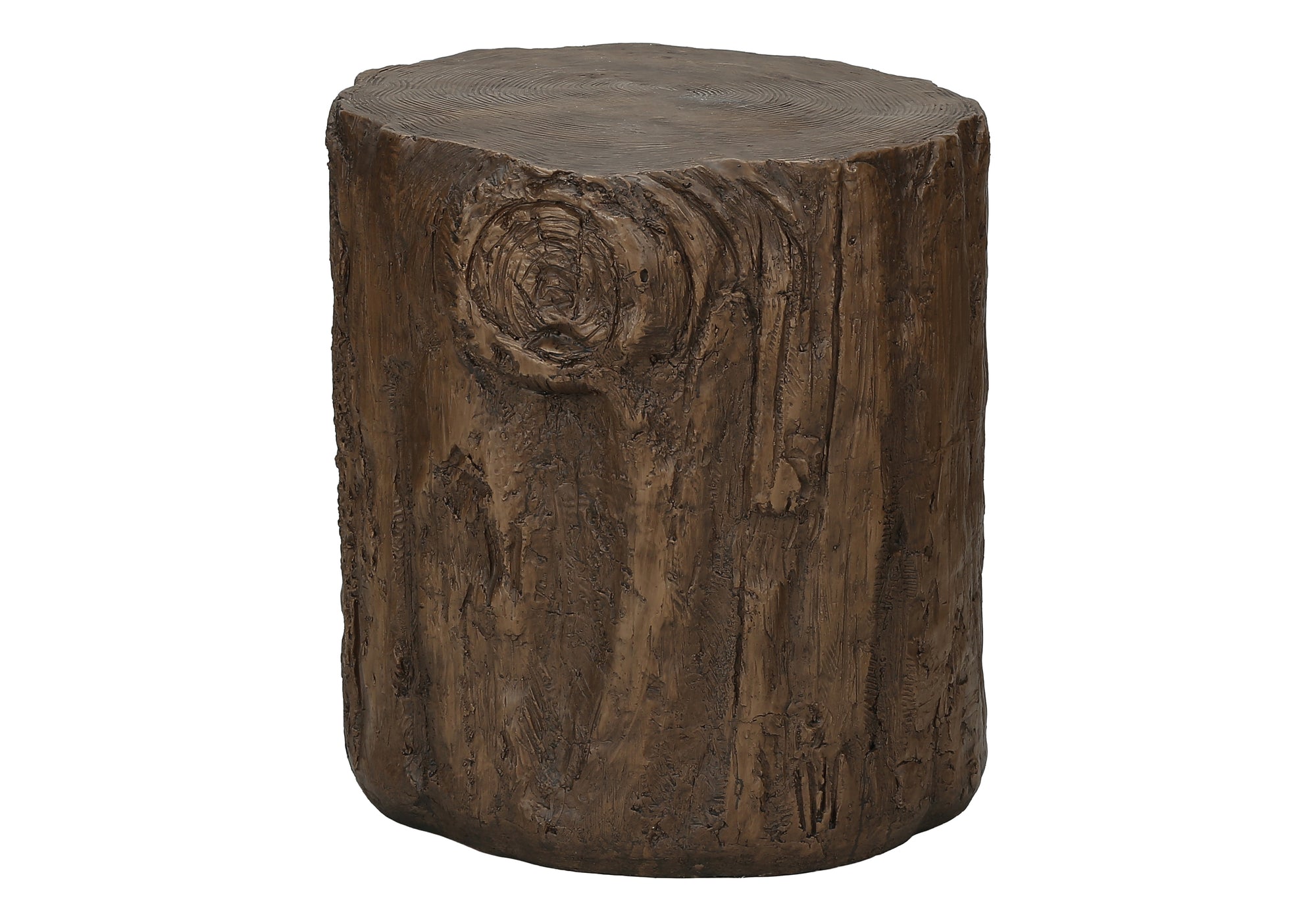 TABLE D'APPOINT - 25"H / INTERIEUR OU EXTERIEUR NOYER – I 4123