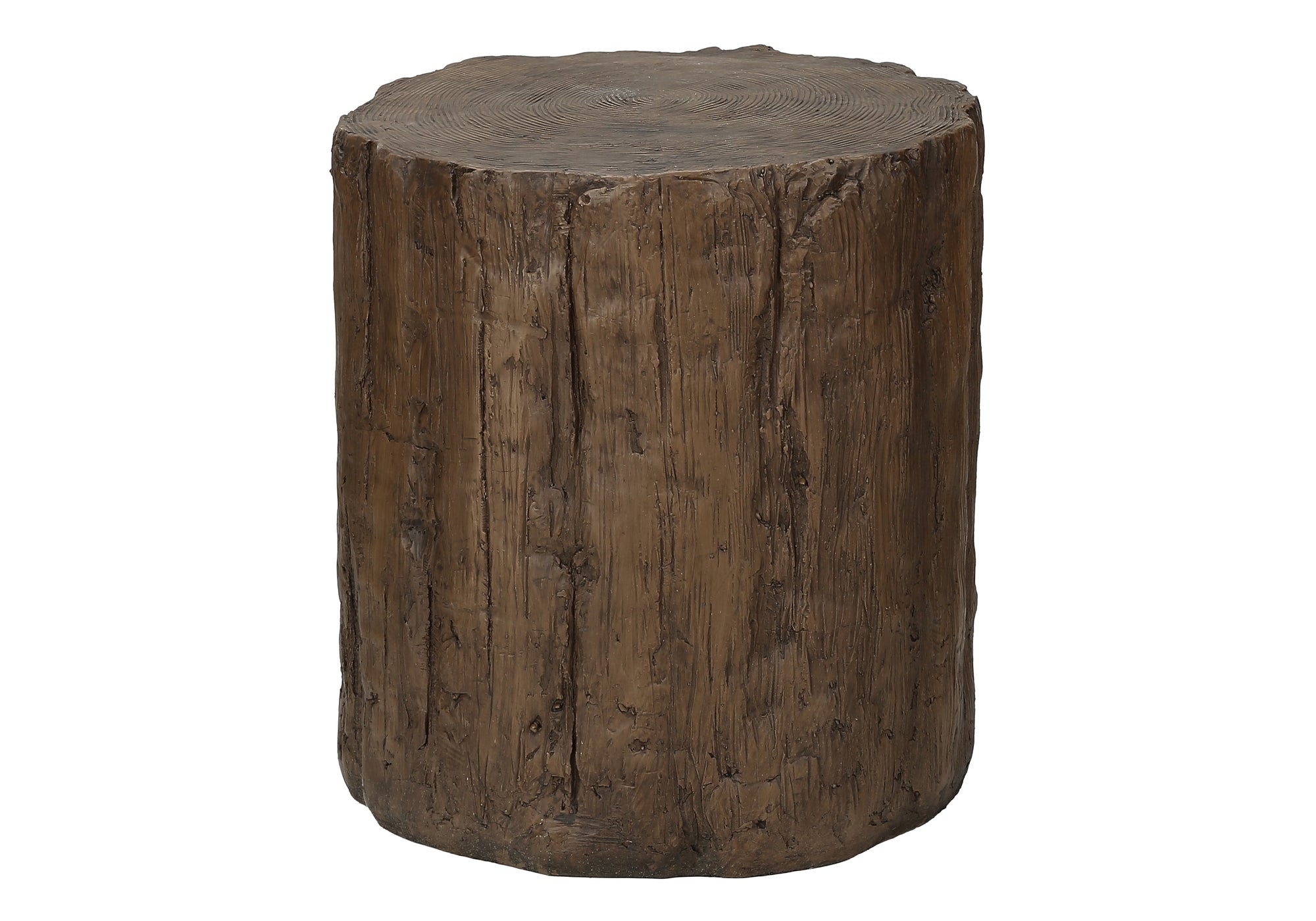 TABLE D'APPOINT - 25"H / INTERIEUR OU EXTERIEUR NOYER – I 4123
