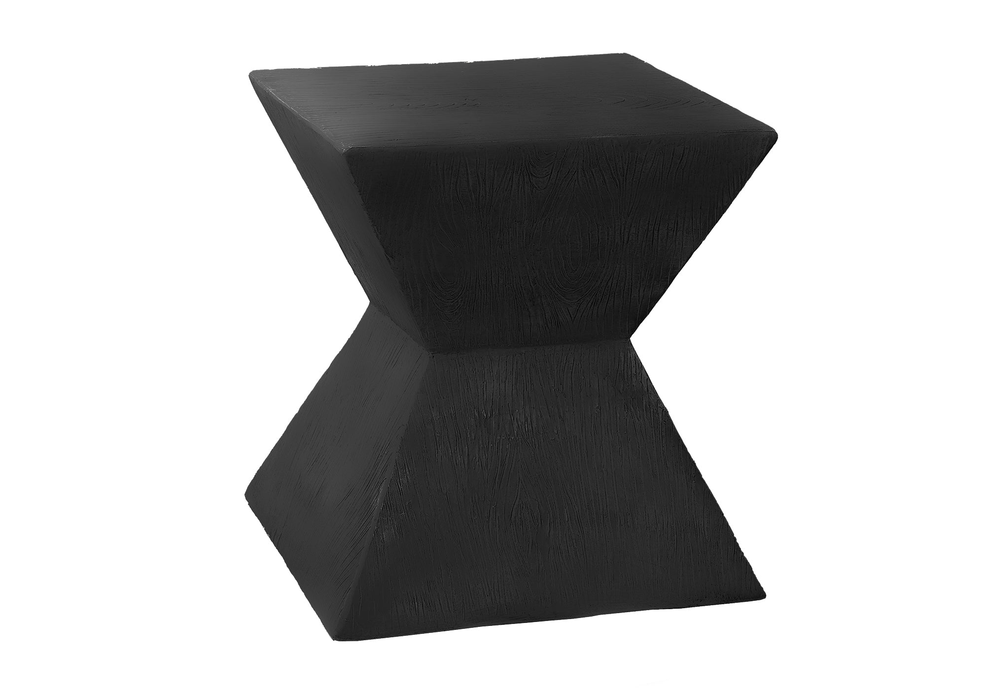 TABLE D'APPOINT - 25"H / INTERIEUR OU EXTERIEUR NOIR – I 4127