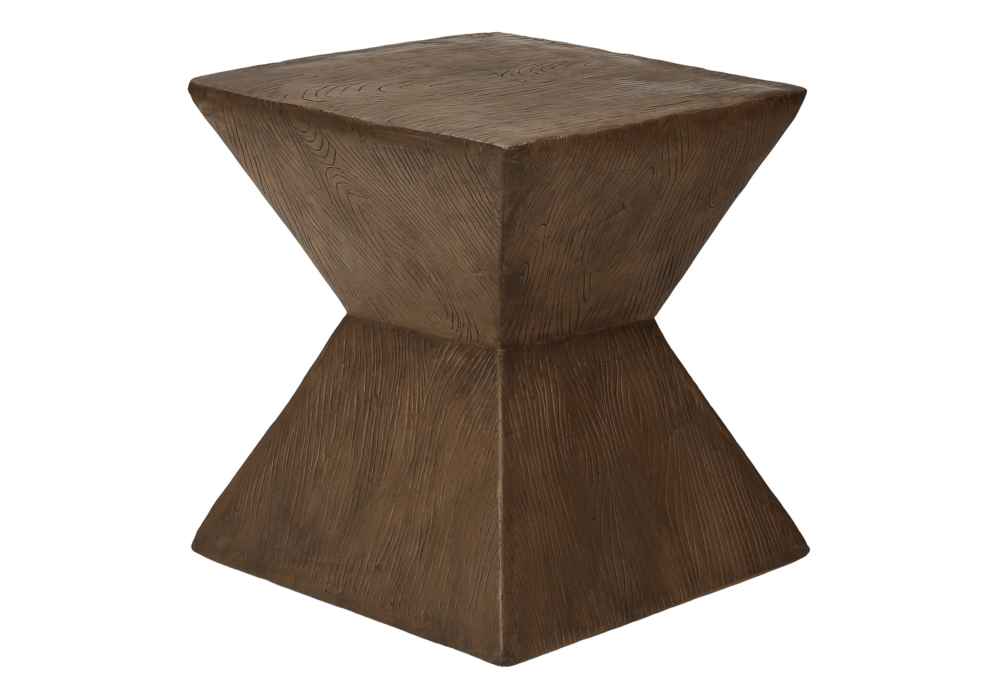 TABLE D'APPOINT - 25"H / INTERIEUR OU EXTERIEUR NOYER – I 4128