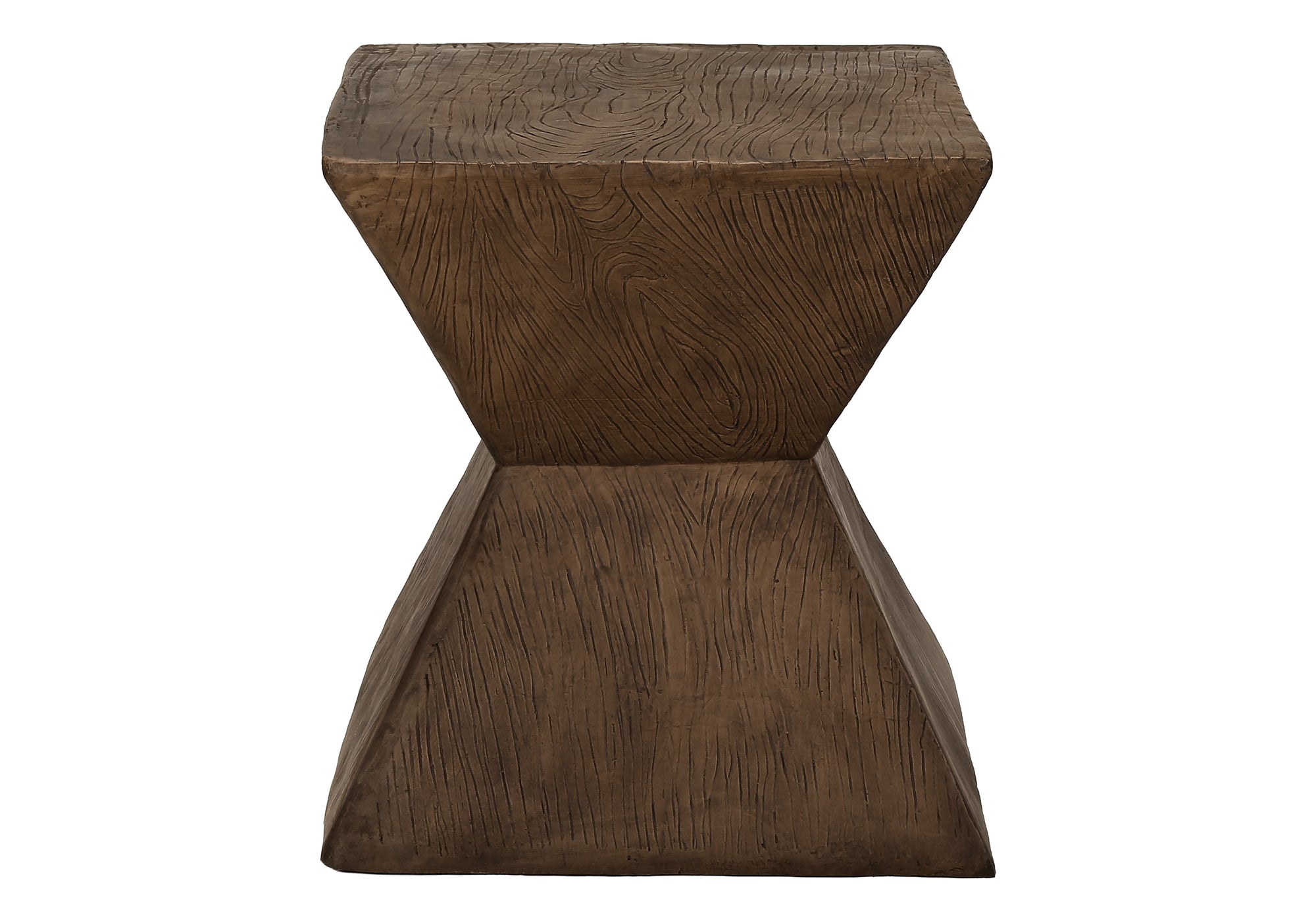 TABLE D'APPOINT - 25"H / INTERIEUR OU EXTERIEUR NOYER – I 4128